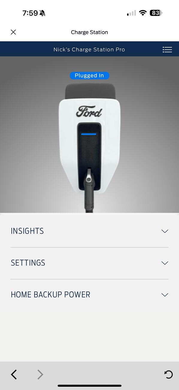 Ford F-150 Lightning Ford Pass App Charge Station Pro Amp Adjustment Setting Useless IMG_0466