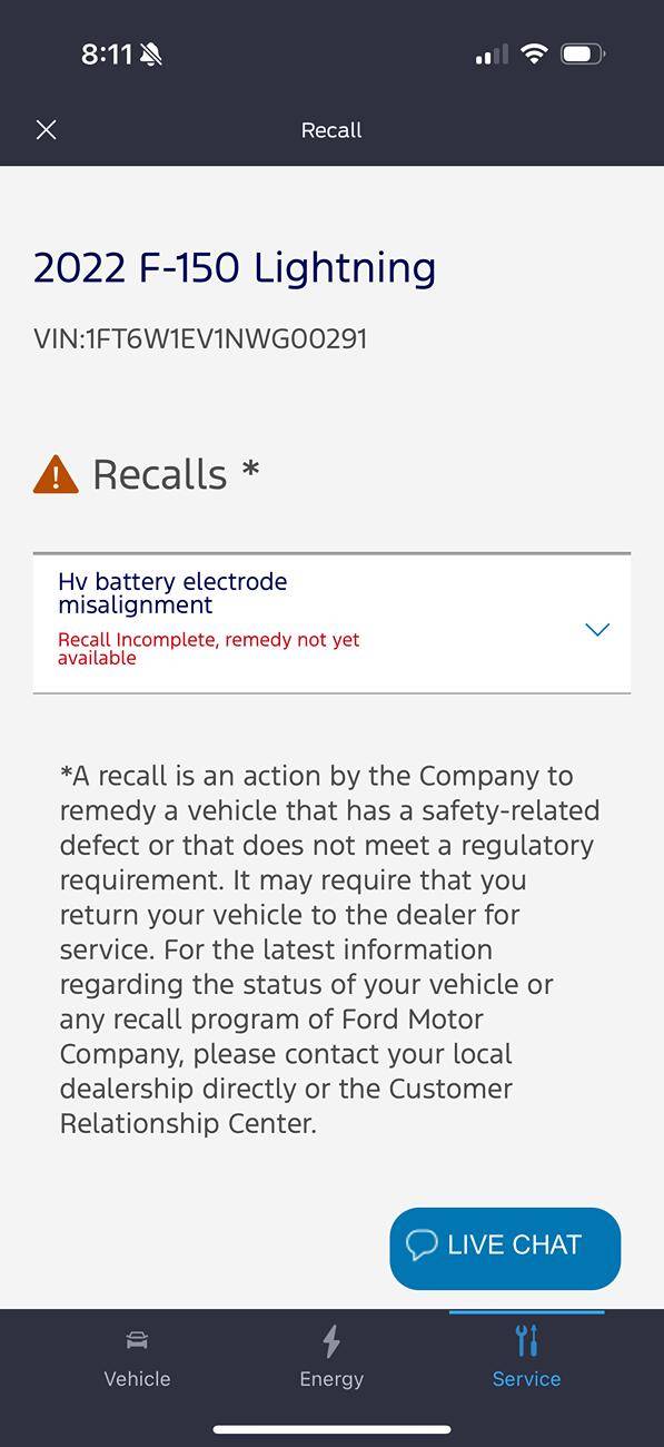 Ford F-150 Lightning Safety Program: 25S18: HV Battery Electrode Misalignment Discussion IMG_0471