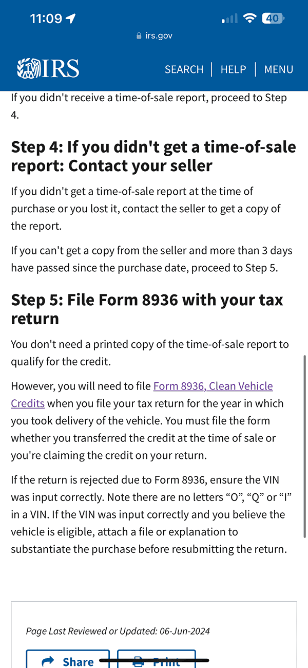 Ford F-150 Lightning Tax credit form - did dealer screw this up? IMG_0479