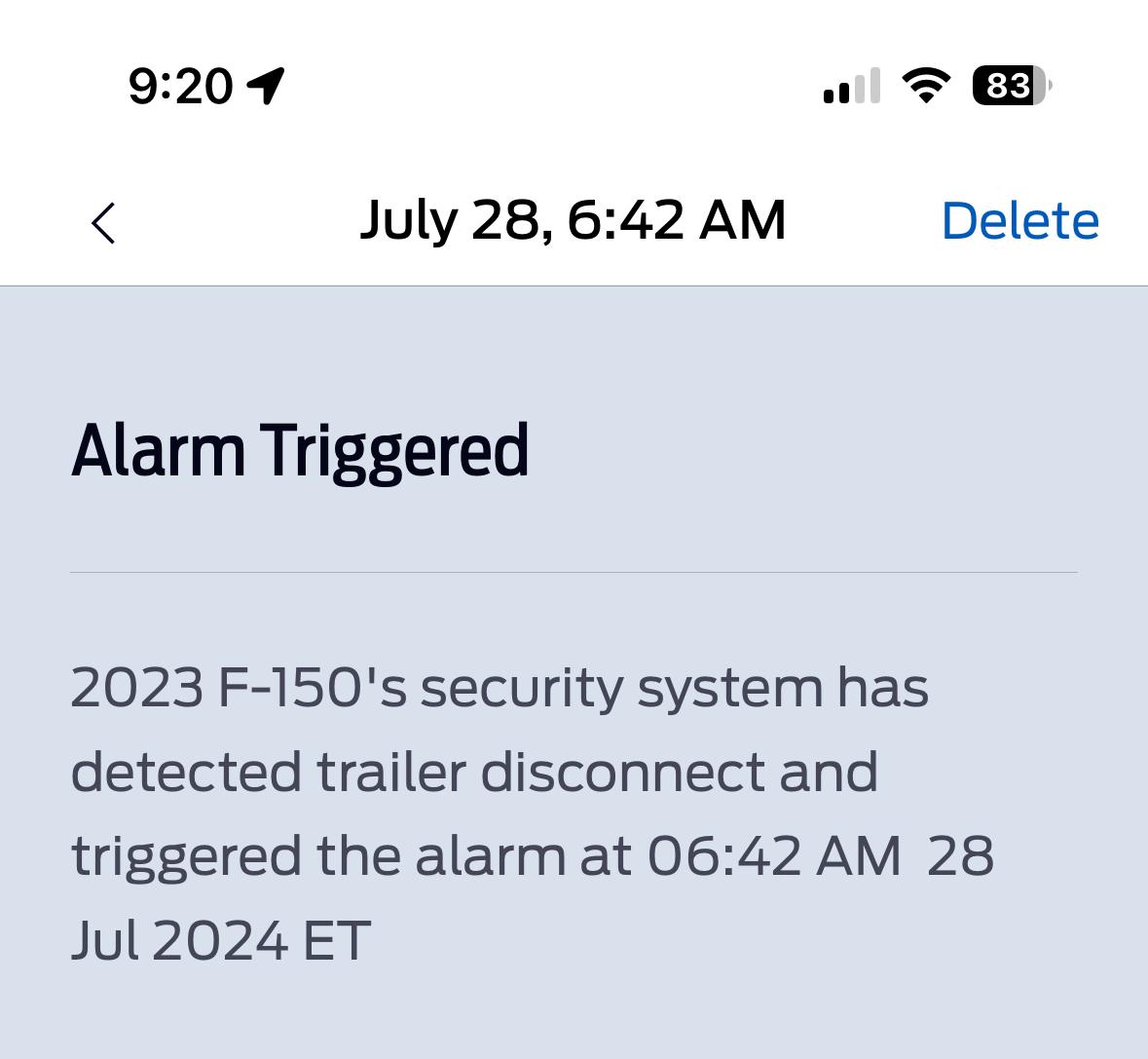 Ford F-150 Lightning Trailer Disconnect Alarm! IMG_0504