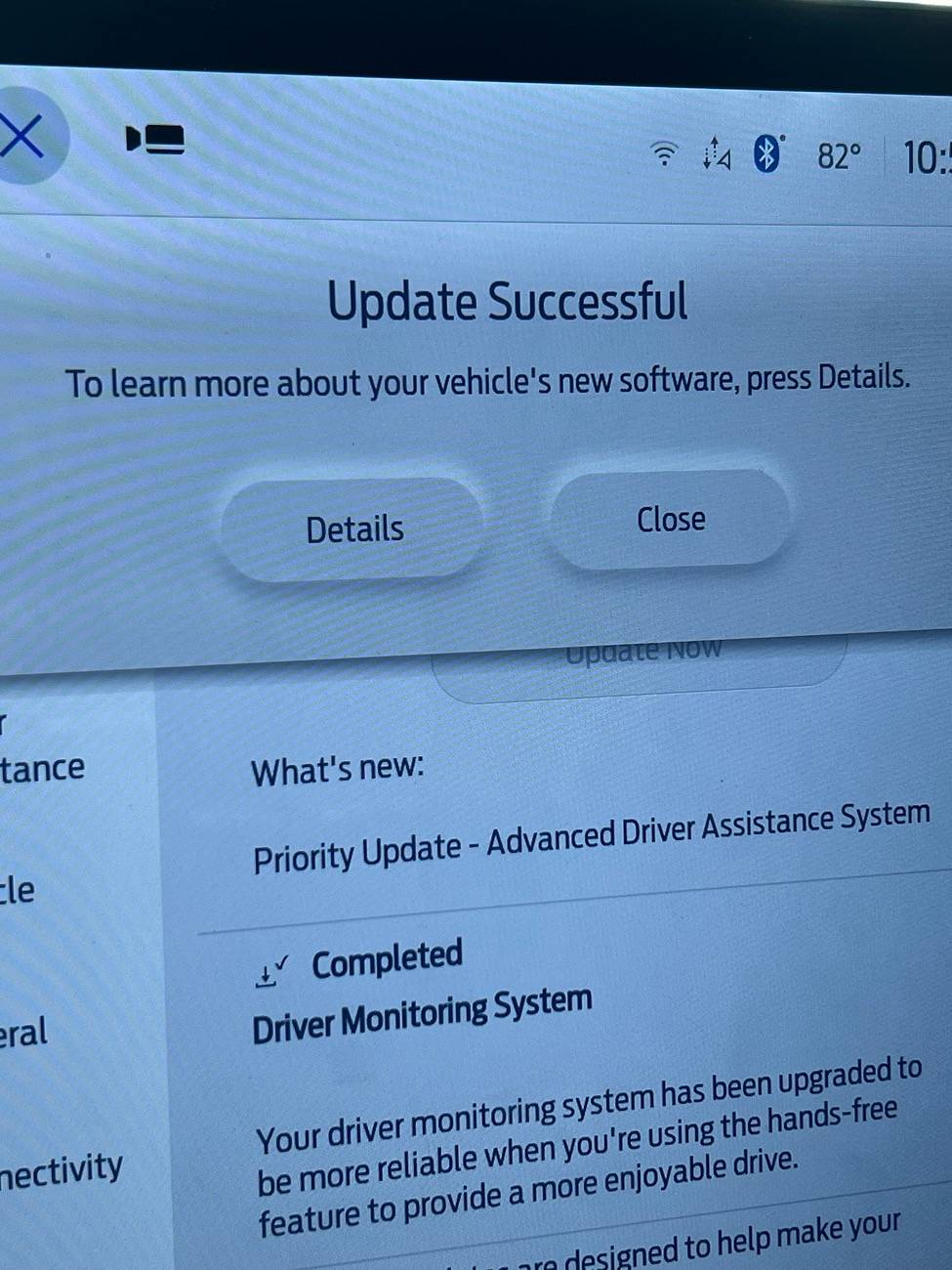 Ford F-150 Lightning Priority Update: 24-PU0105-CMR-FX. Driver Monitoring System IMG_0547