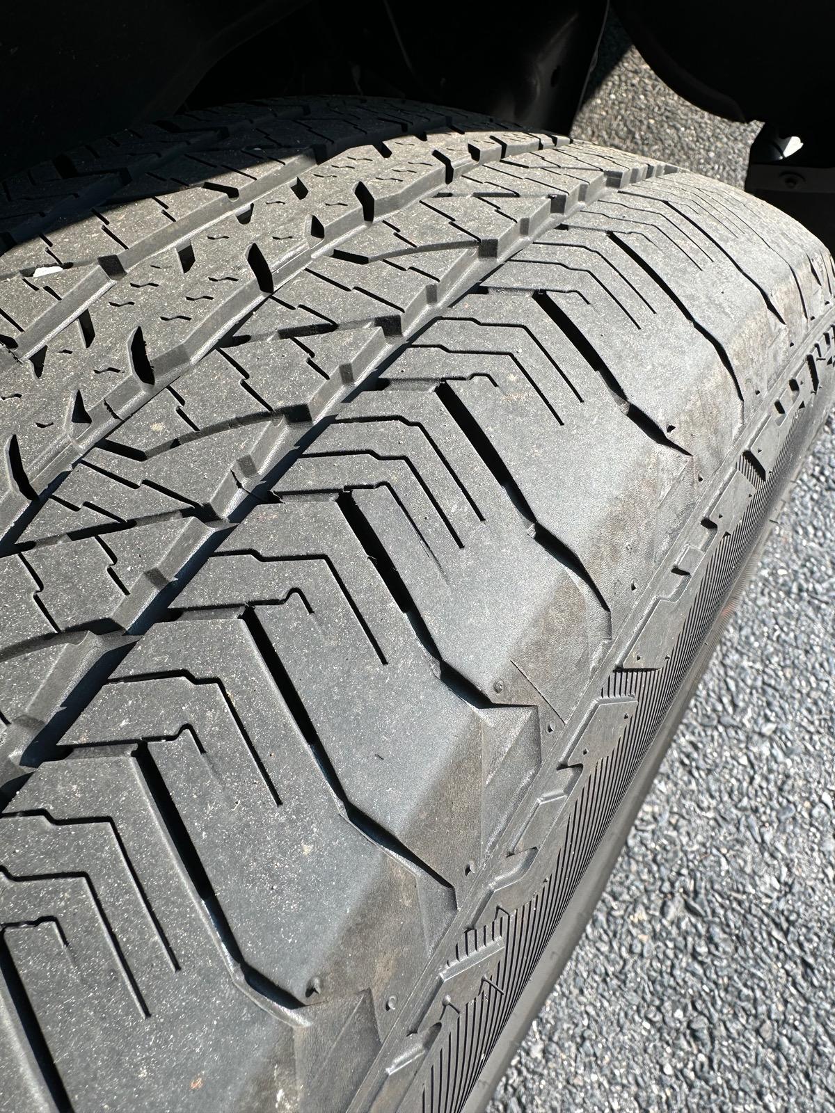 Ford F-150 Lightning Tire issue or alignment -- Anyone else seeing this kind of wear? IMG_0551