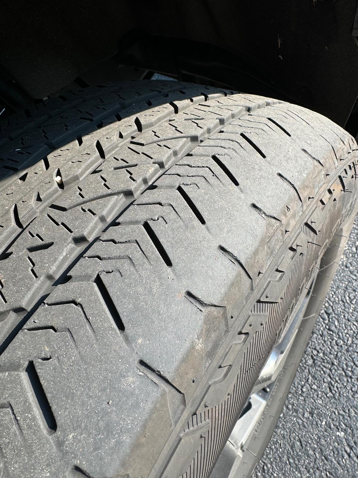 Ford F-150 Lightning Tire issue or alignment -- Anyone else seeing this kind of wear? IMG_0552