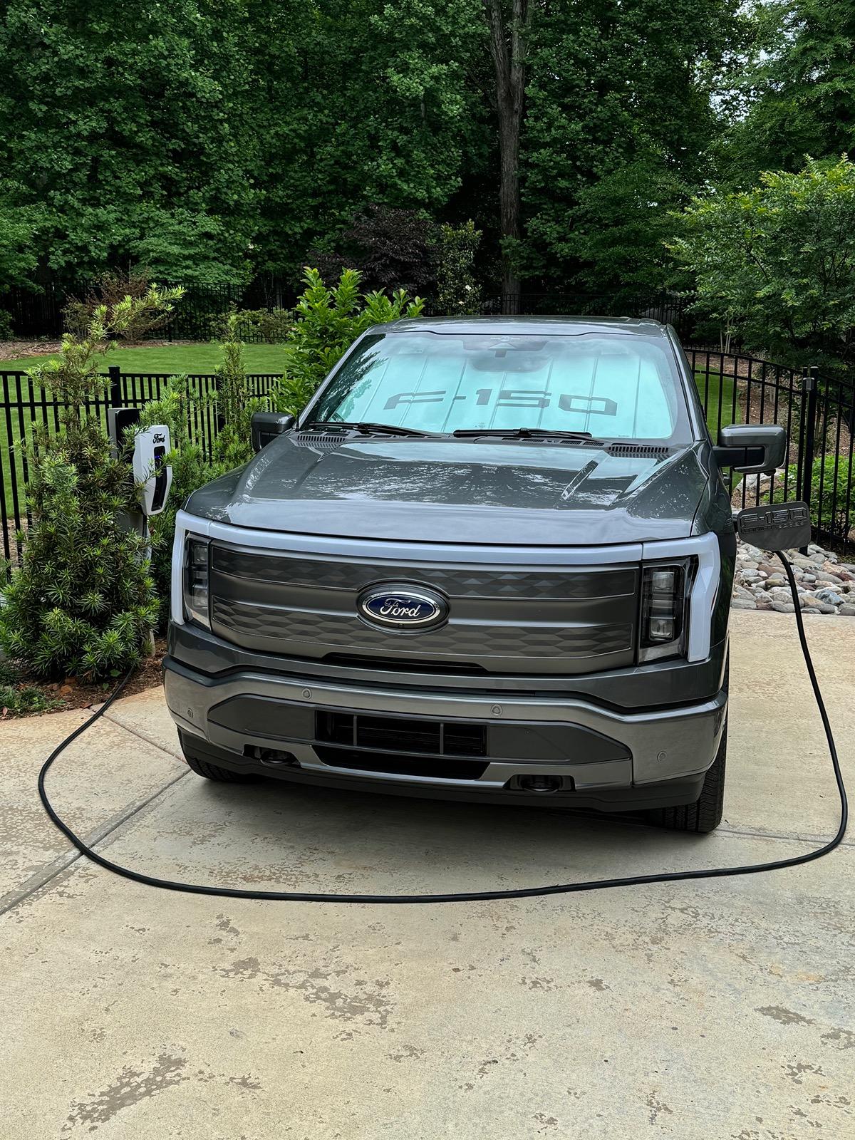 Ford F-150 Lightning Show me your Ford Charge Station Pro installs IMG_0571