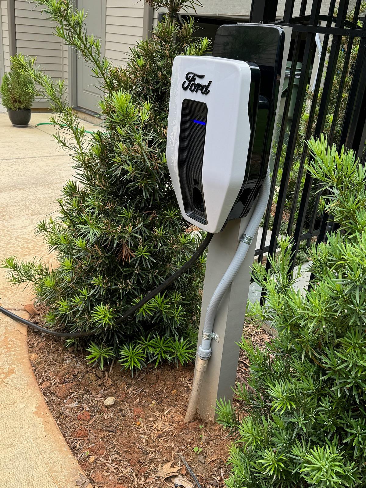 Ford F-150 Lightning Show me your Ford Charge Station Pro installs IMG_0573