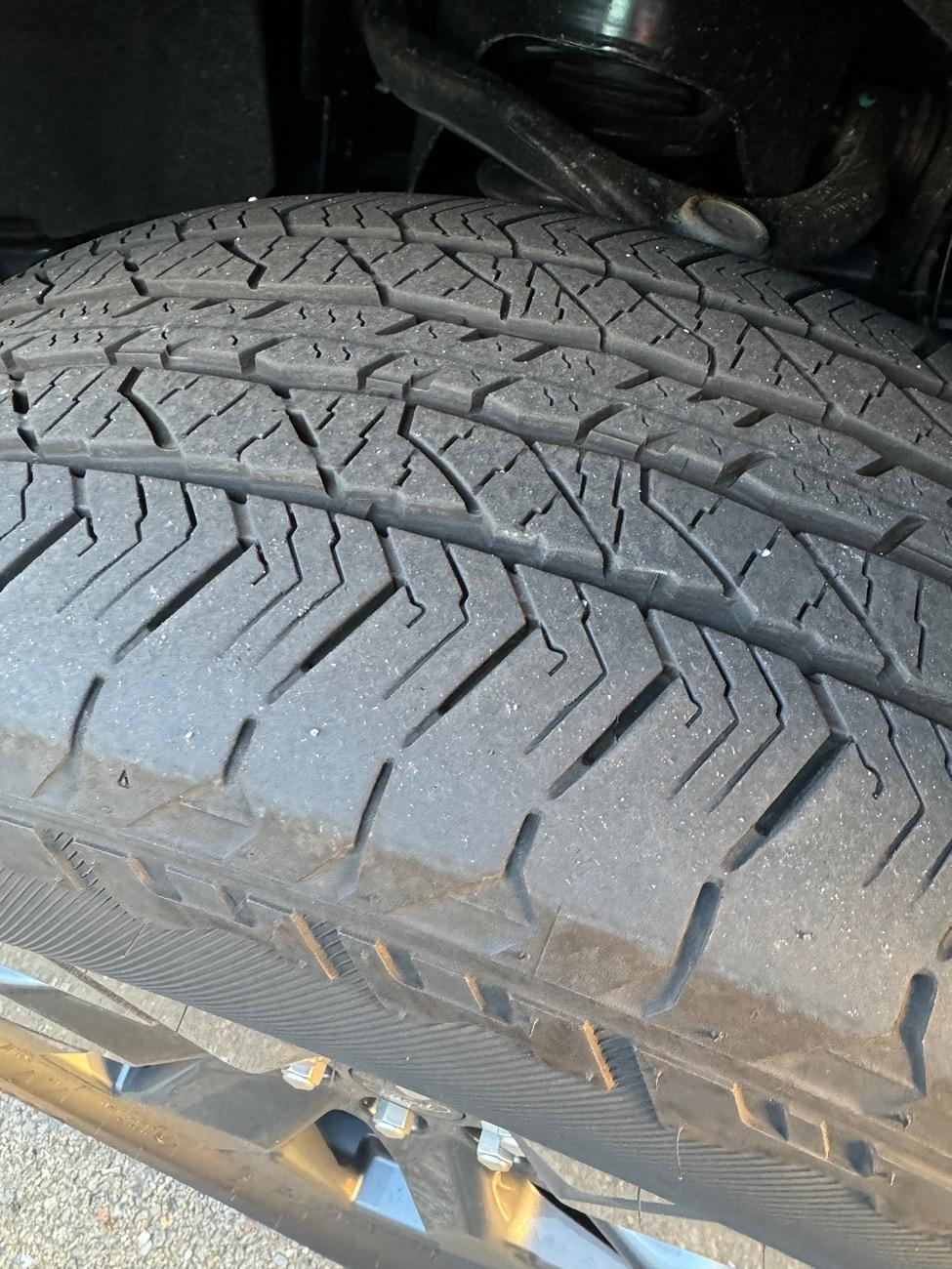 Ford F-150 Lightning Tire issue or alignment -- Anyone else seeing this kind of wear? IMG_0583