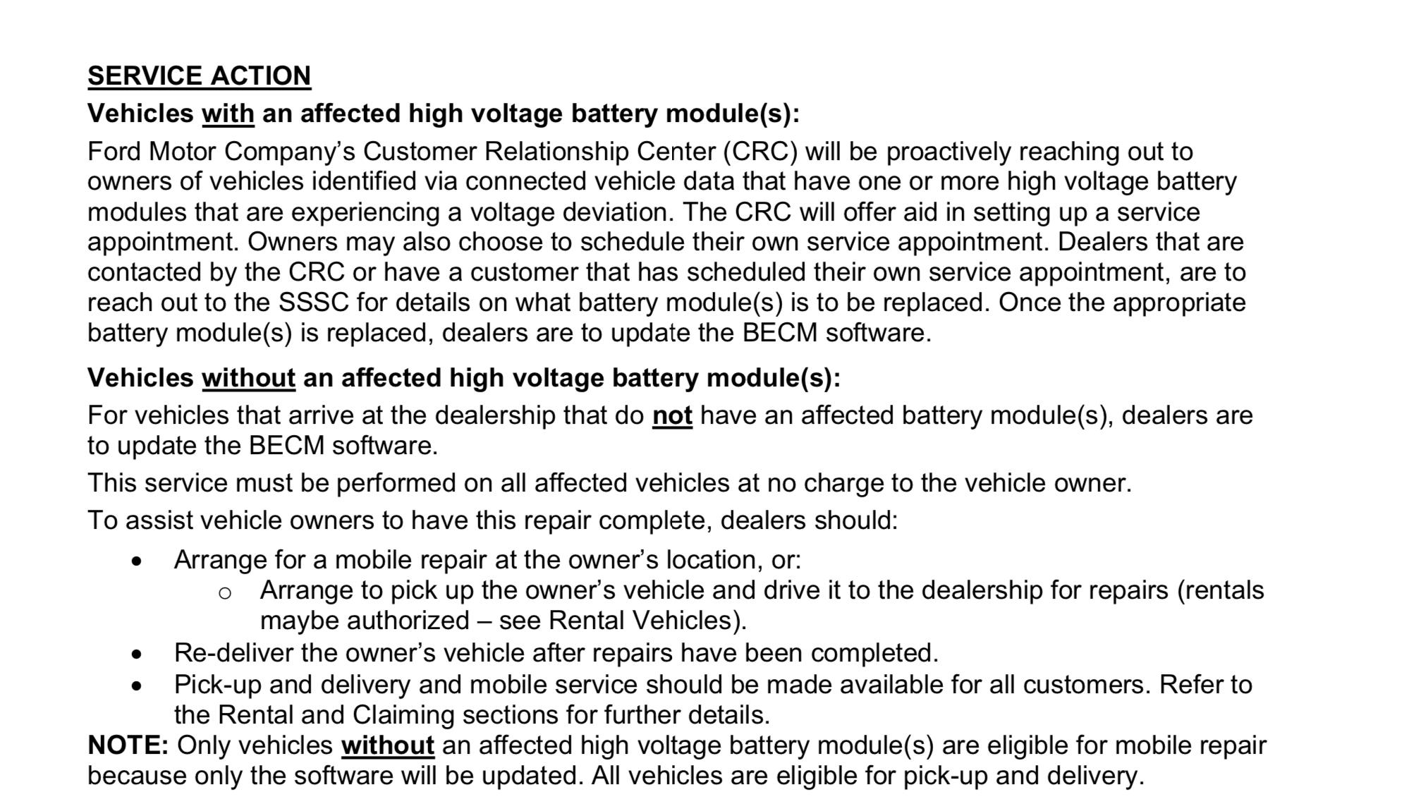 Ford F-150 Lightning CSP-23B57 for High Voltage Battery Notice IMG_0642