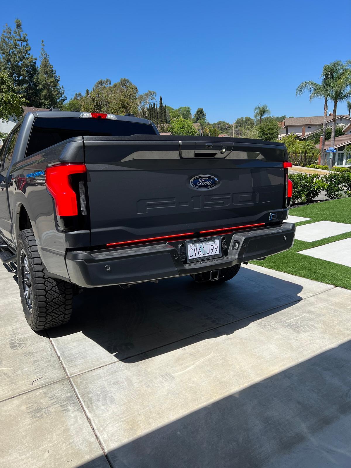 Ford F-150 Lightning Putco Freedom Blade 60" Tailgate Light Bar Now Available IMG_0659