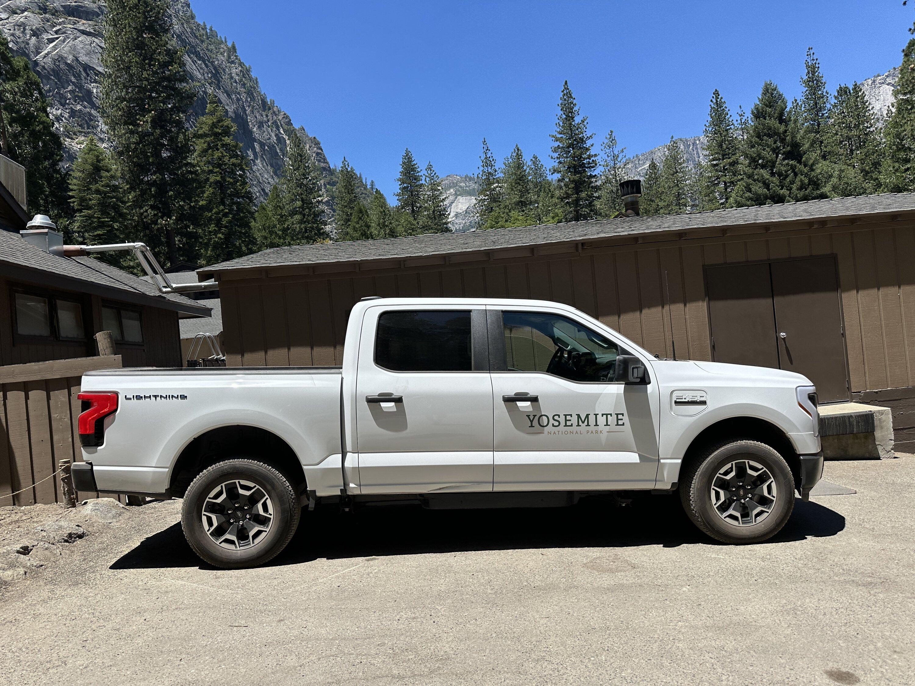 Ford F-150 Lightning Official looking Lightning spotted @ Yosemite Camp Curry! IMG_0660.JPG