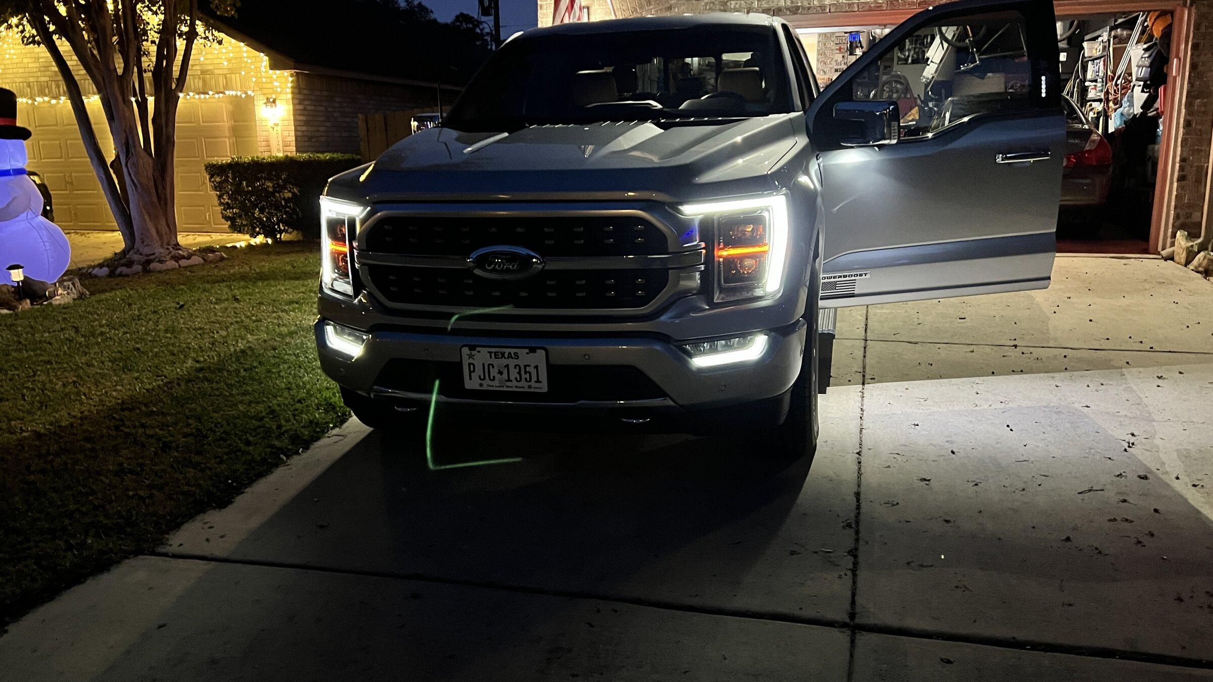 Ford F-150 Lightning DRL LED Bar brightness boosted using Forscan IMG_0671.JPG