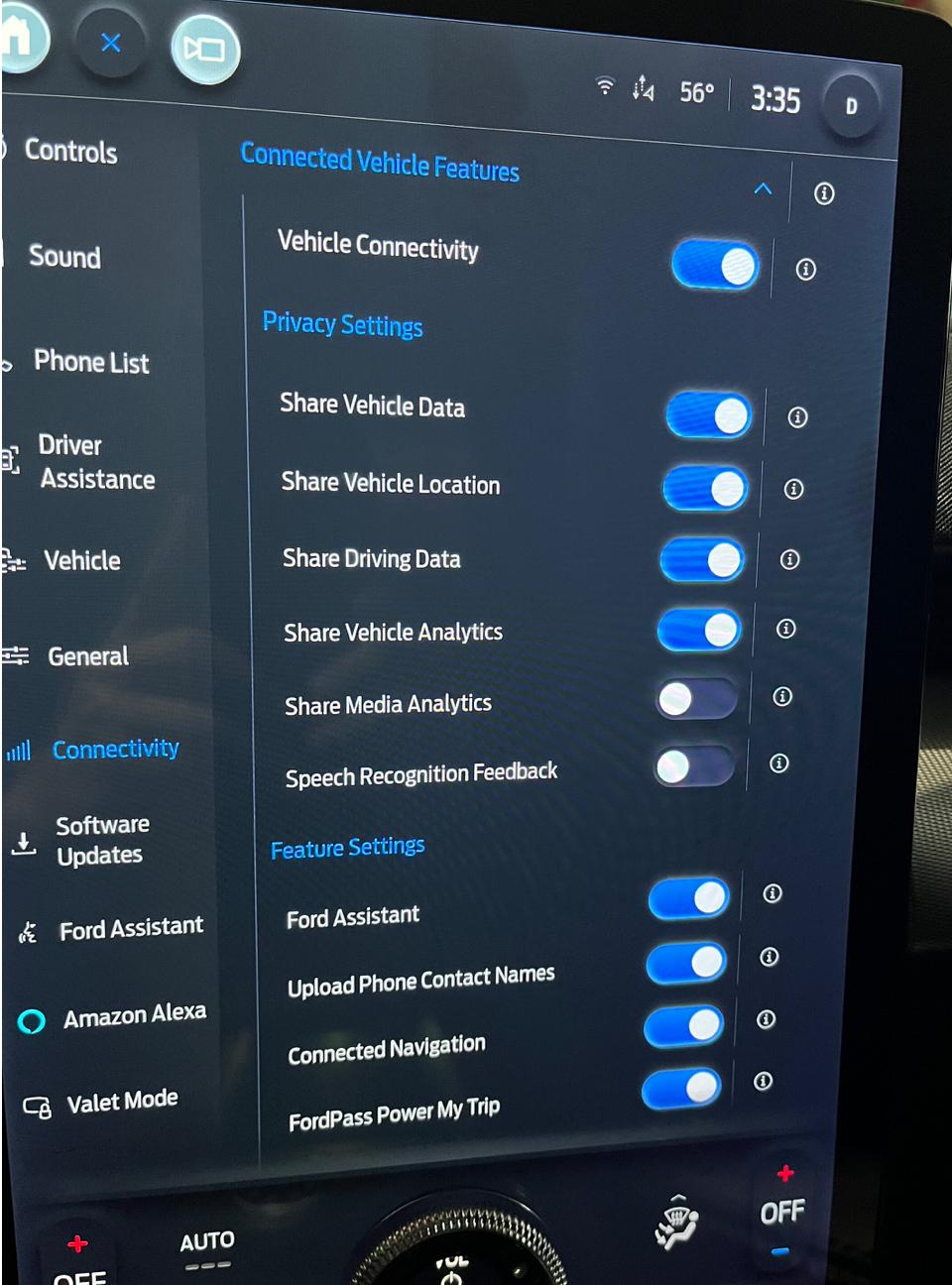Ford F-150 Lightning Navigation Connectivity. How do I turn it on? IMG_0672