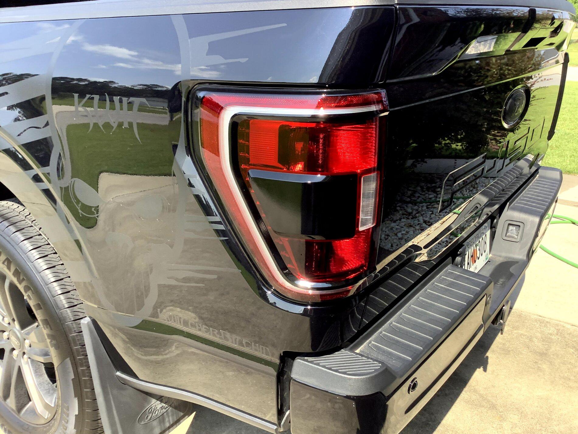 Ford F-150 Lightning Finally Airbrushed Taillights and Badges IMG_0672