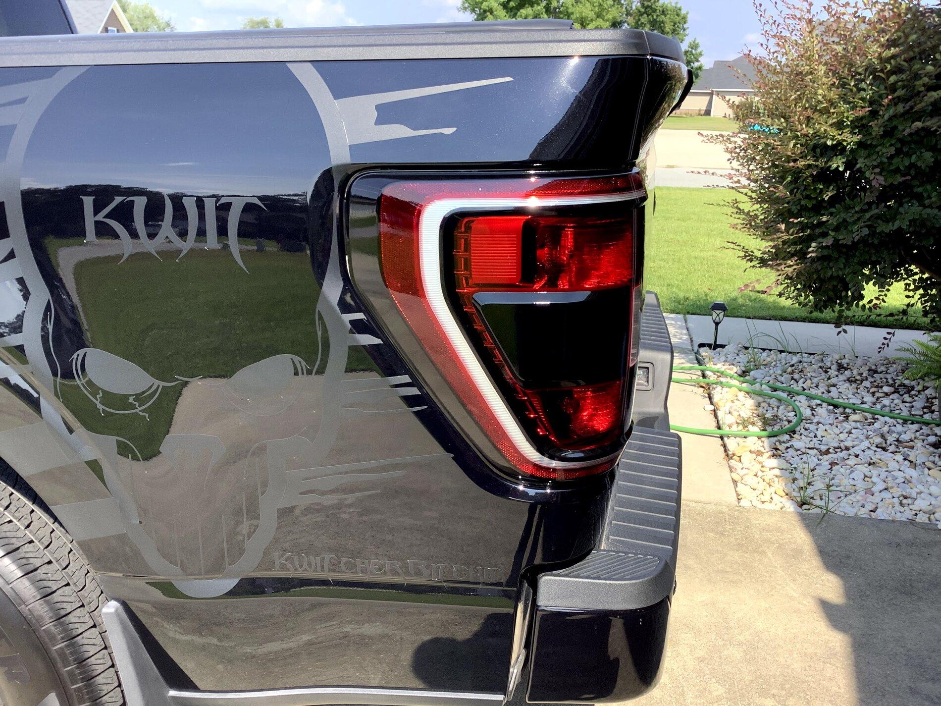 Ford F-150 Lightning Finally Airbrushed Taillights and Badges IMG_0673