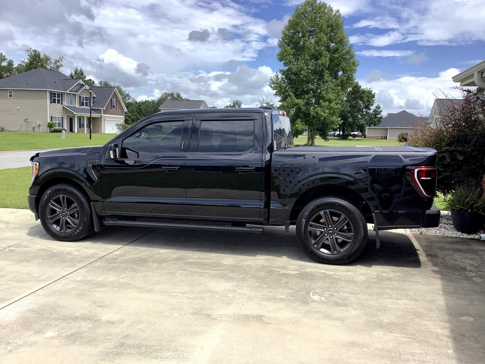 Ford F-150 Lightning Finally Airbrushed Taillights and Badges IMG_0678