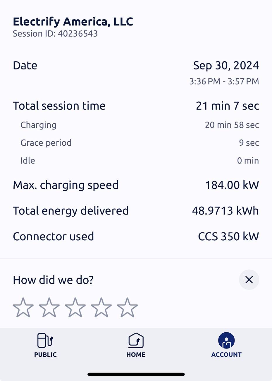 Ford F-150 Lightning 2024 DC Fast Charging Speed Limited to 120kW at EA? IMG_0866