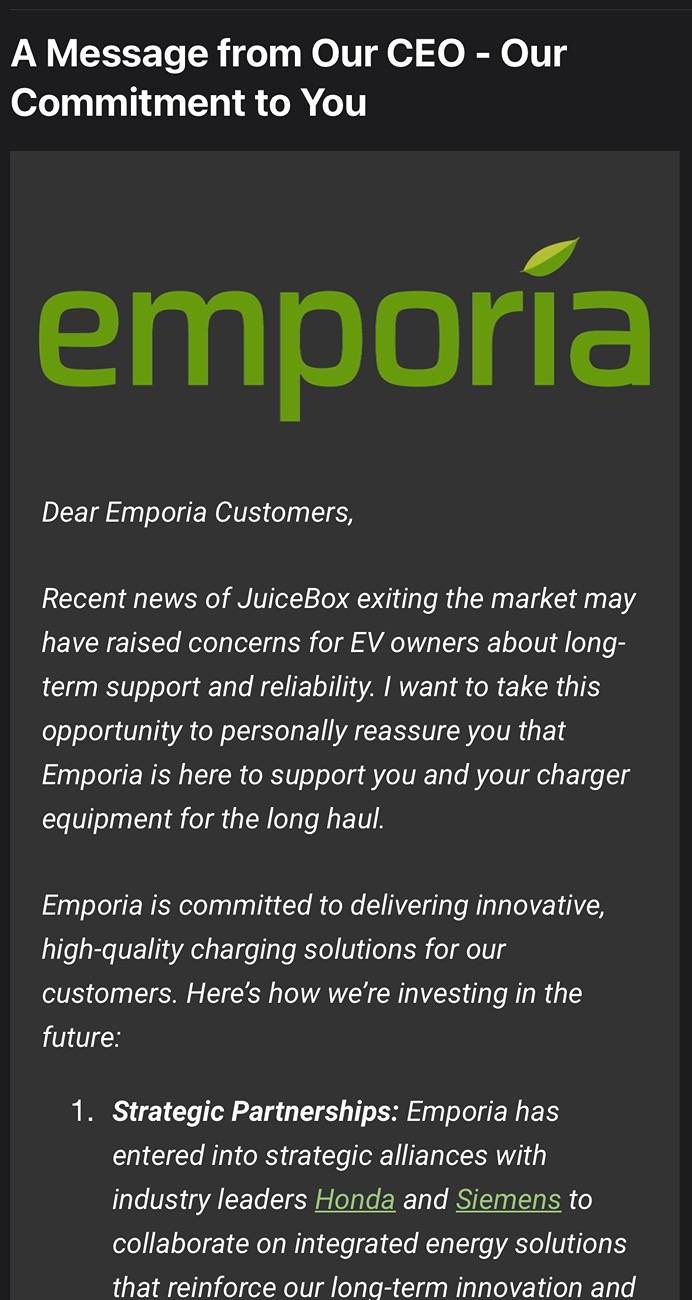 Ford F-150 Lightning EMPORIA CEO LETTER IMG_0905