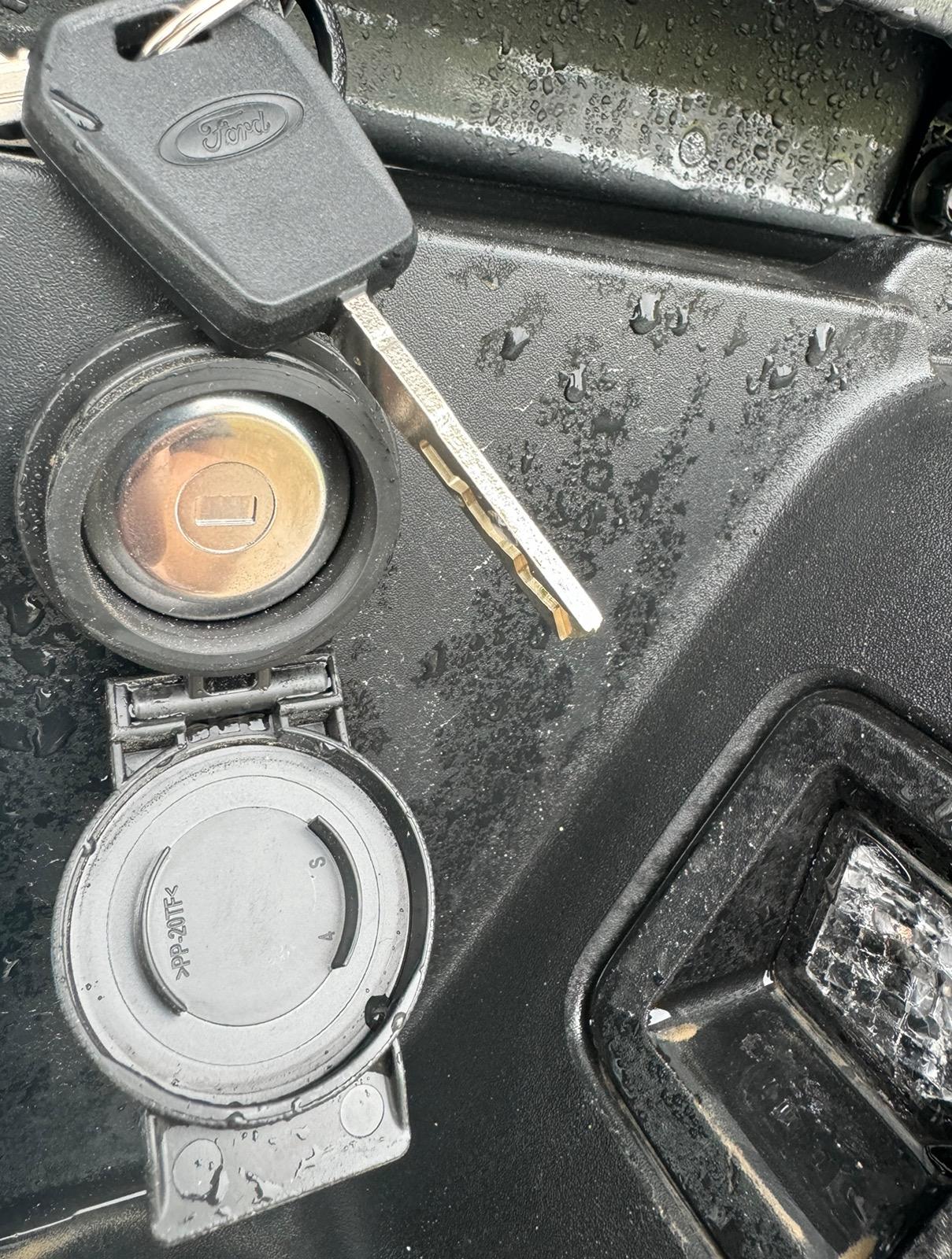 Ford F-150 Lightning Spare tire lock cover went missing, options? IMG_0942