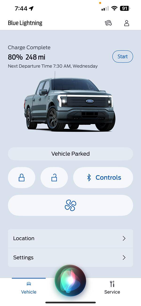 Ford F-150 Lightning Pre Departure Conditioning on App does not happen IMG_1077