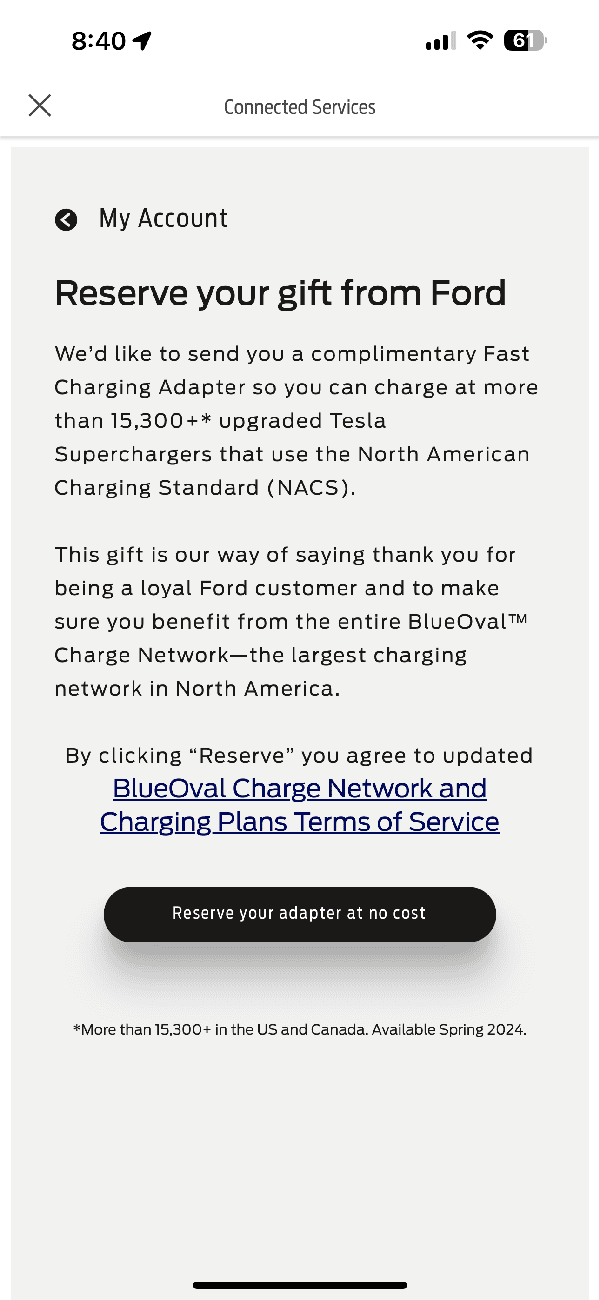 Ford F-150 Lightning NACS Adapter Now Available + Ford EV Owners Can Now Charge on Tesla Superchargers in U.S., Canada! 🙌 IMG_1180