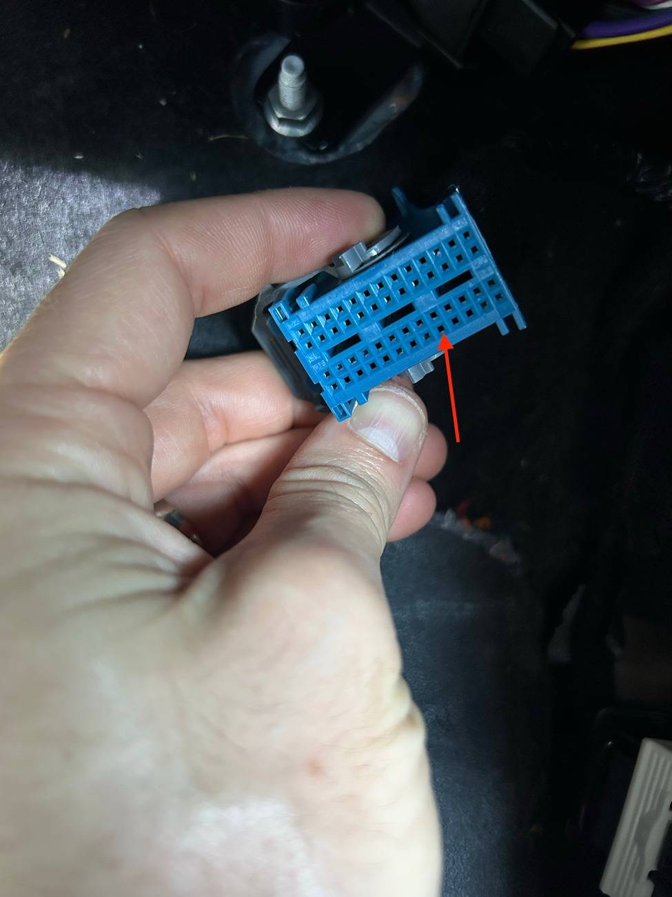 Ford F-150 Lightning 2023 Pro OEM Bed Light addition - why it sometimes doesn't work, and Fix. IMG_1184