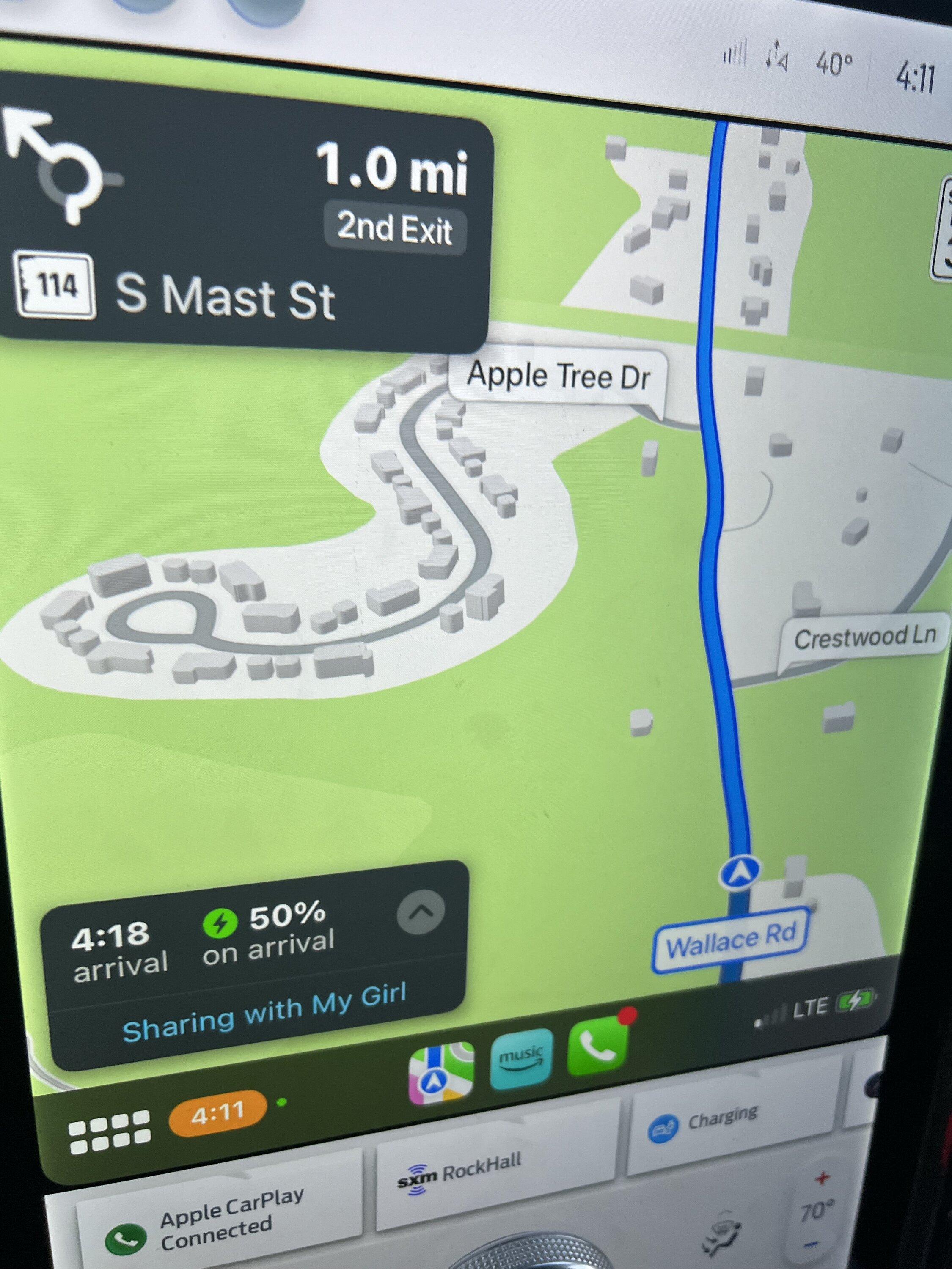 Ford F-150 Lightning Apple Maps EV Routing in CarPlay Rolling out to F-150 Lightning IMG_1191