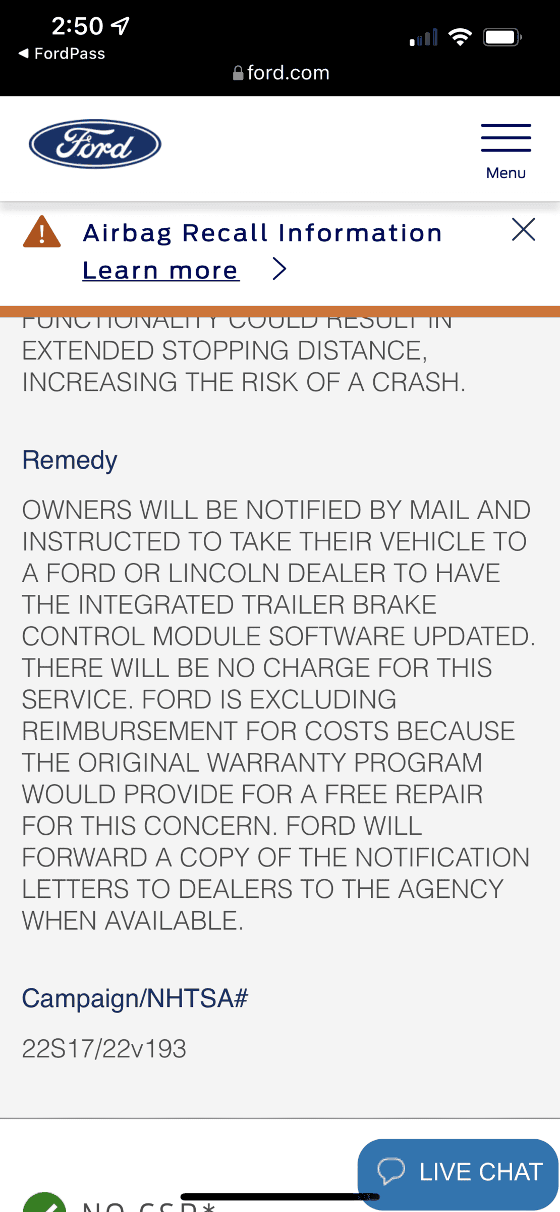 Ford F-150 Lightning Trailer brake not working IMG_1231.PNG