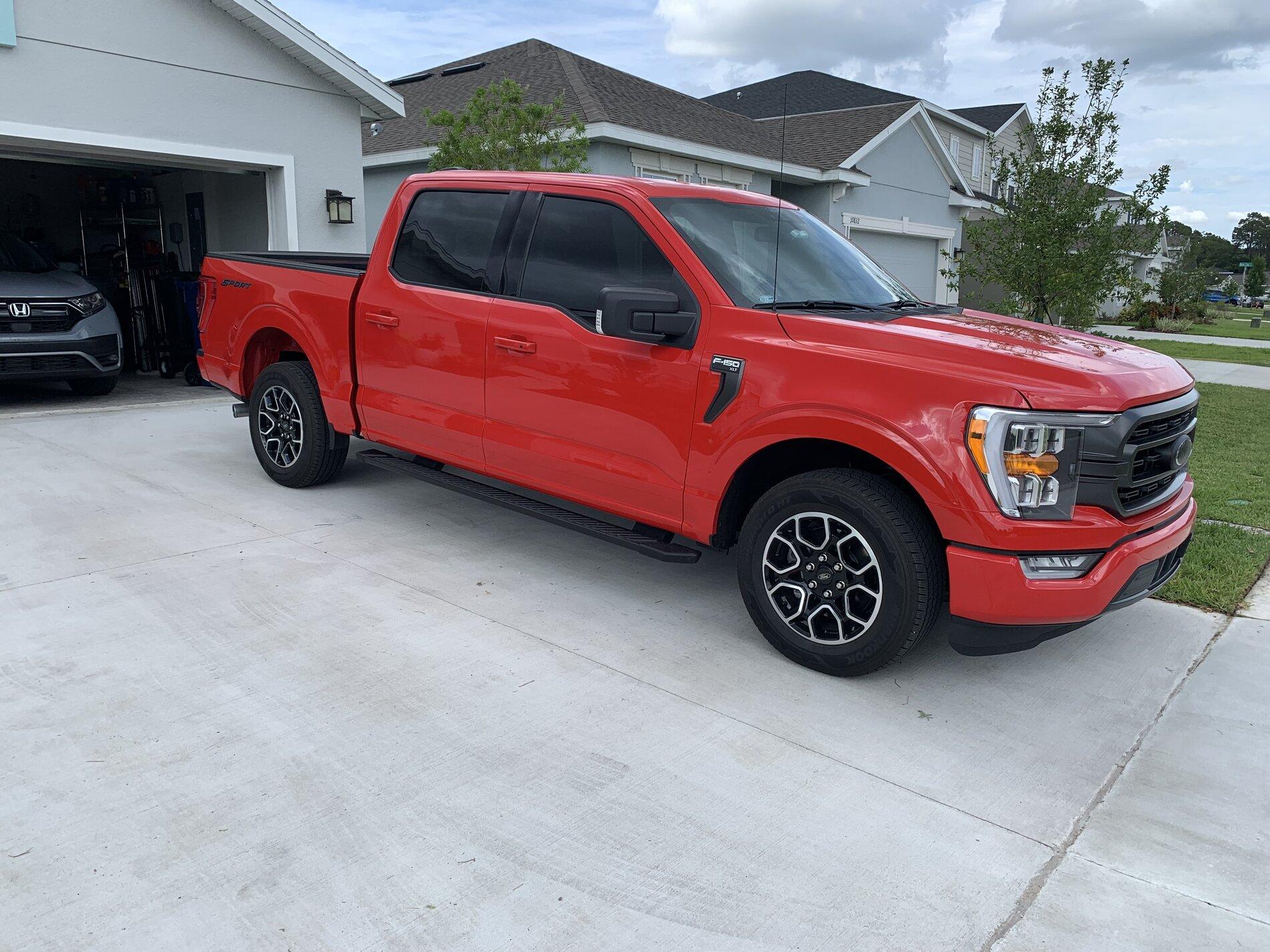 Ford F-150 Lightning 2021 F-150 XLT Sport Tire Upgrade IMG_1466