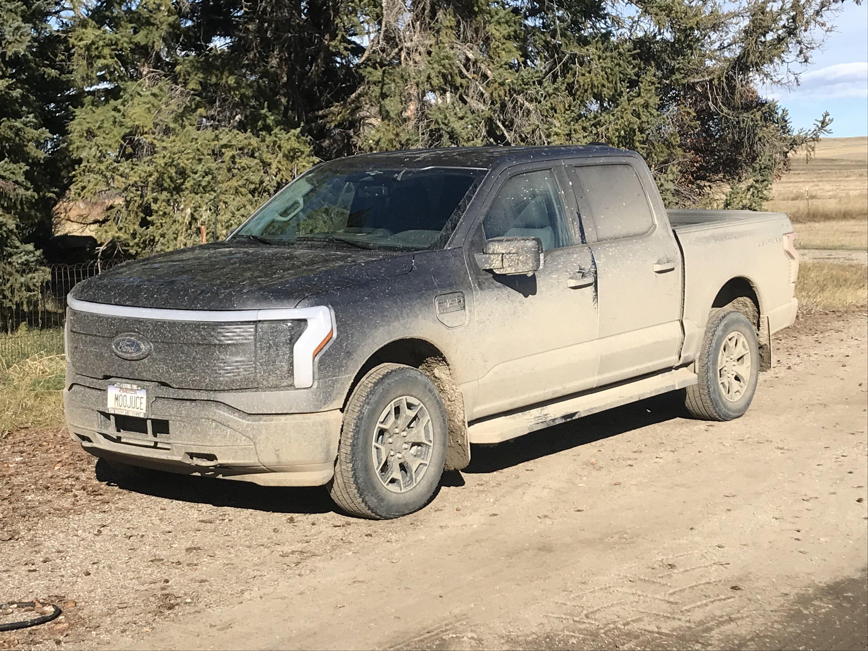 Ford F-150 Lightning 10000 Miles in the middle of Montana IMG_1491