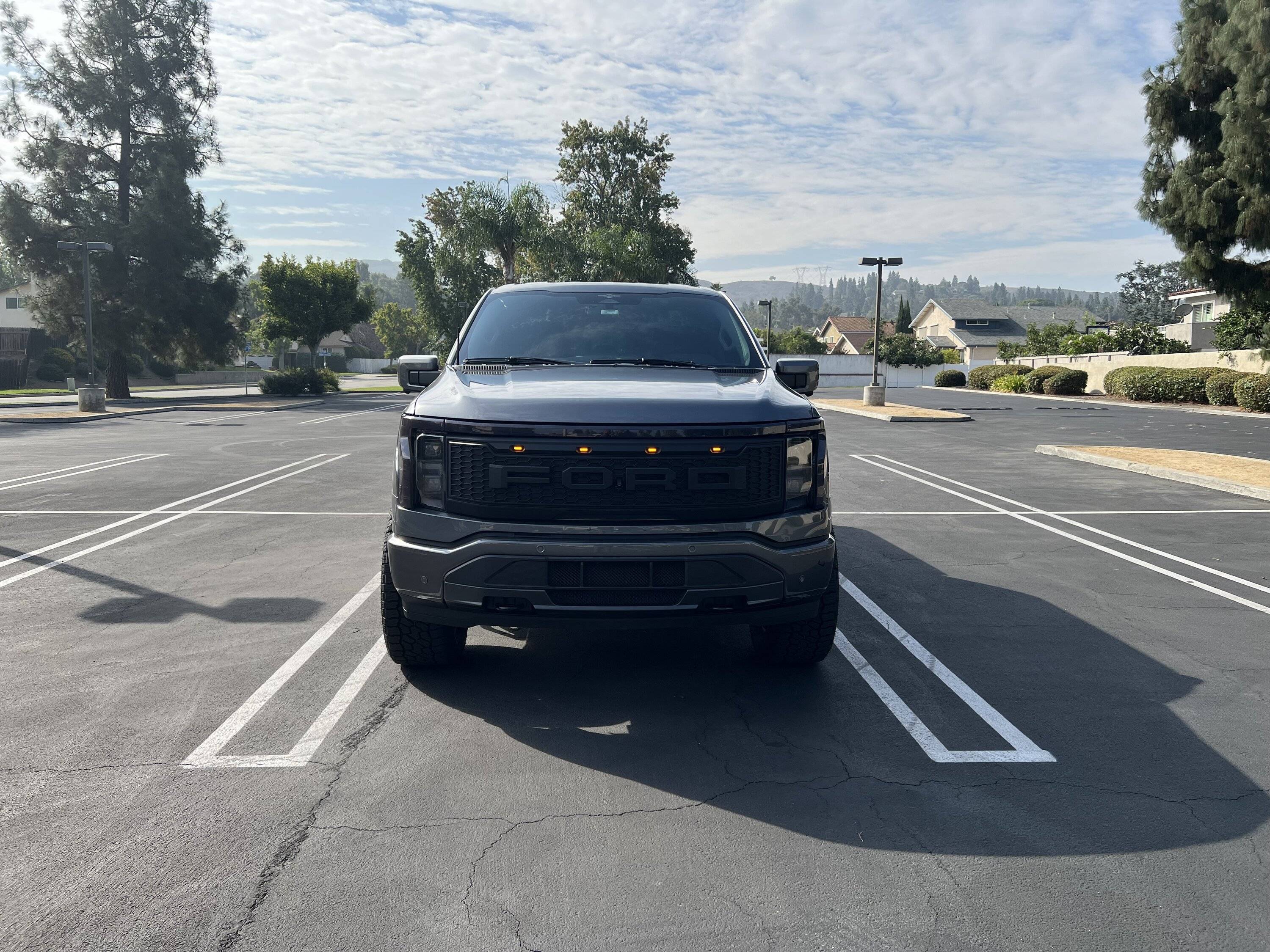 Ford F-150 Lightning Lightbar wrapped with STEK Light Protection Film IMG_1498