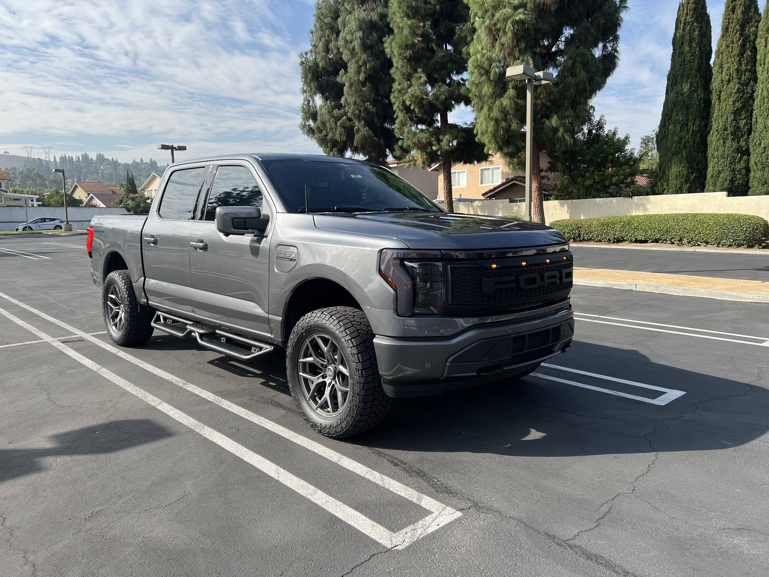 Ford F-150 Lightning Lightbar wrapped with STEK Light Protection Film IMG_1499