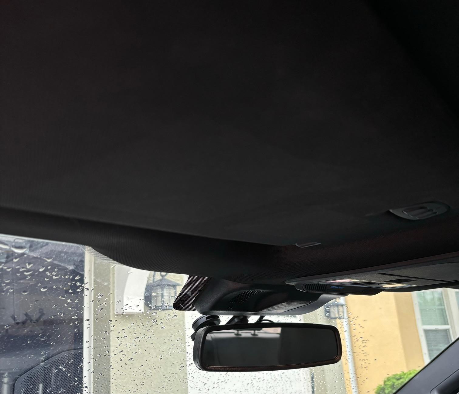 Ford F-150 Lightning Remove sun visor stickers? IMG_1502