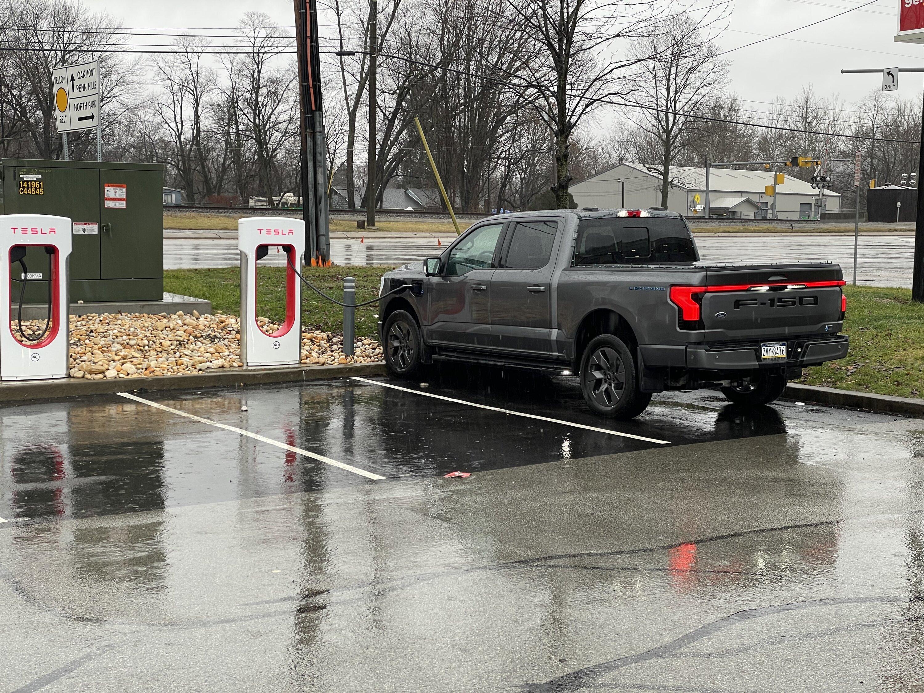 Ford F-150 Lightning Tesla Supercharger network now up to 66 locations with Magic Dock (4/17/24) IMG_1556