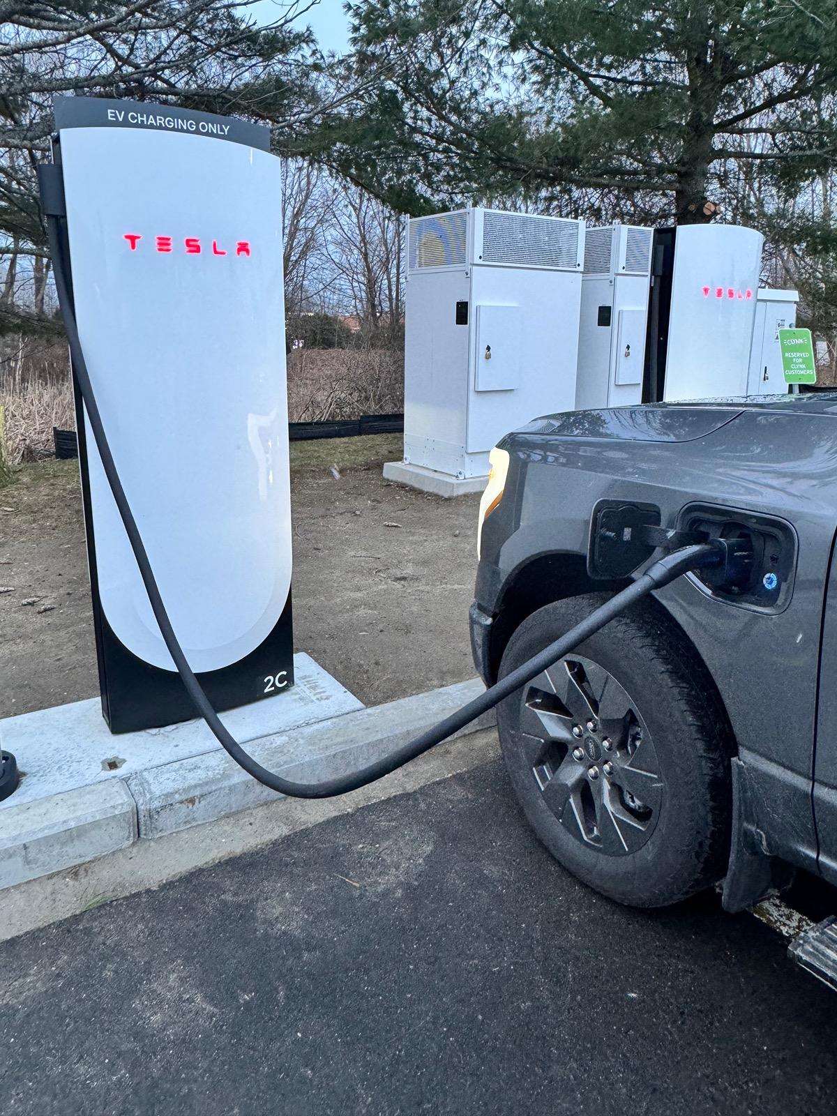 Ford F-150 Lightning Tesla Supercharger network now up to 66 locations with Magic Dock (4/17/24) IMG_1633