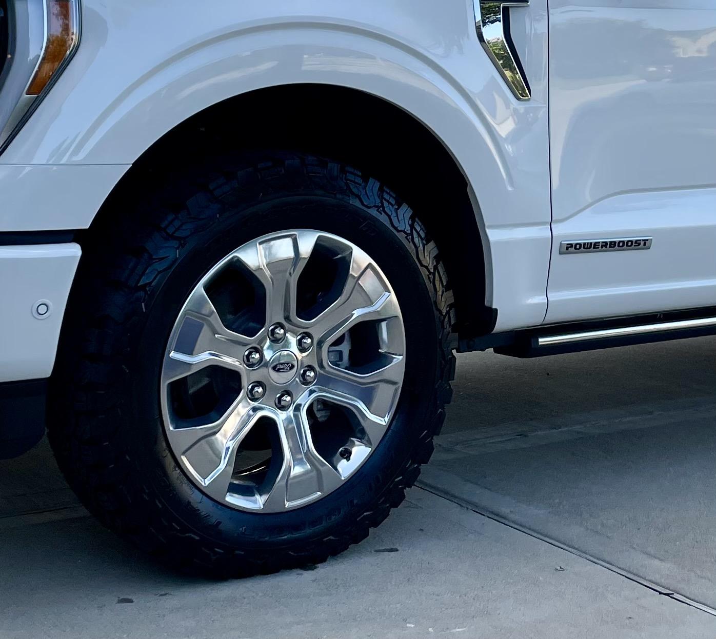 Ford F-150 Lightning Platinum wheels with larger more aggressive tires? IMG_1721