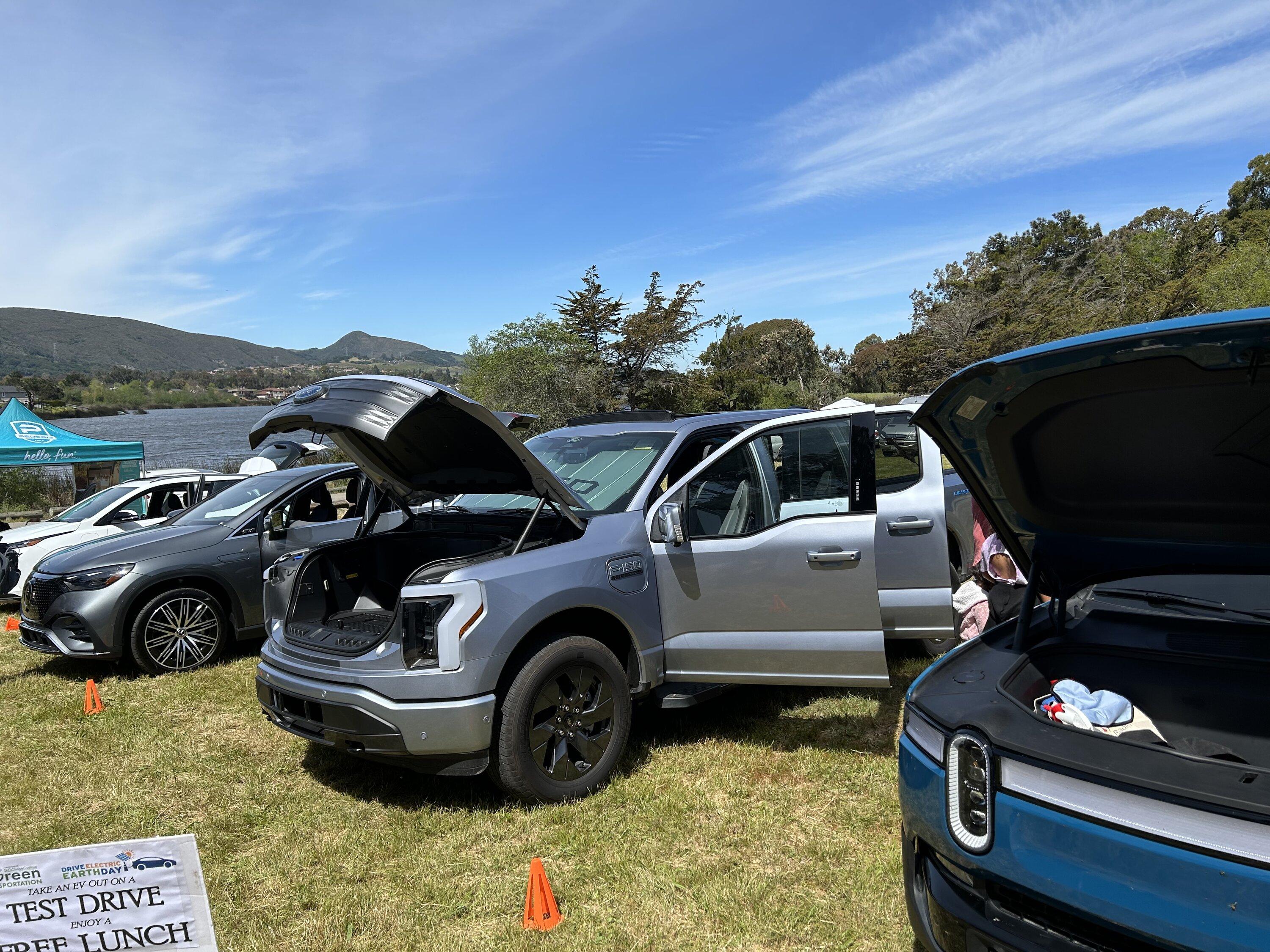 Ford F-150 Lightning Showing my Lightning at Earth Day event, how to disable start? IMG_1806