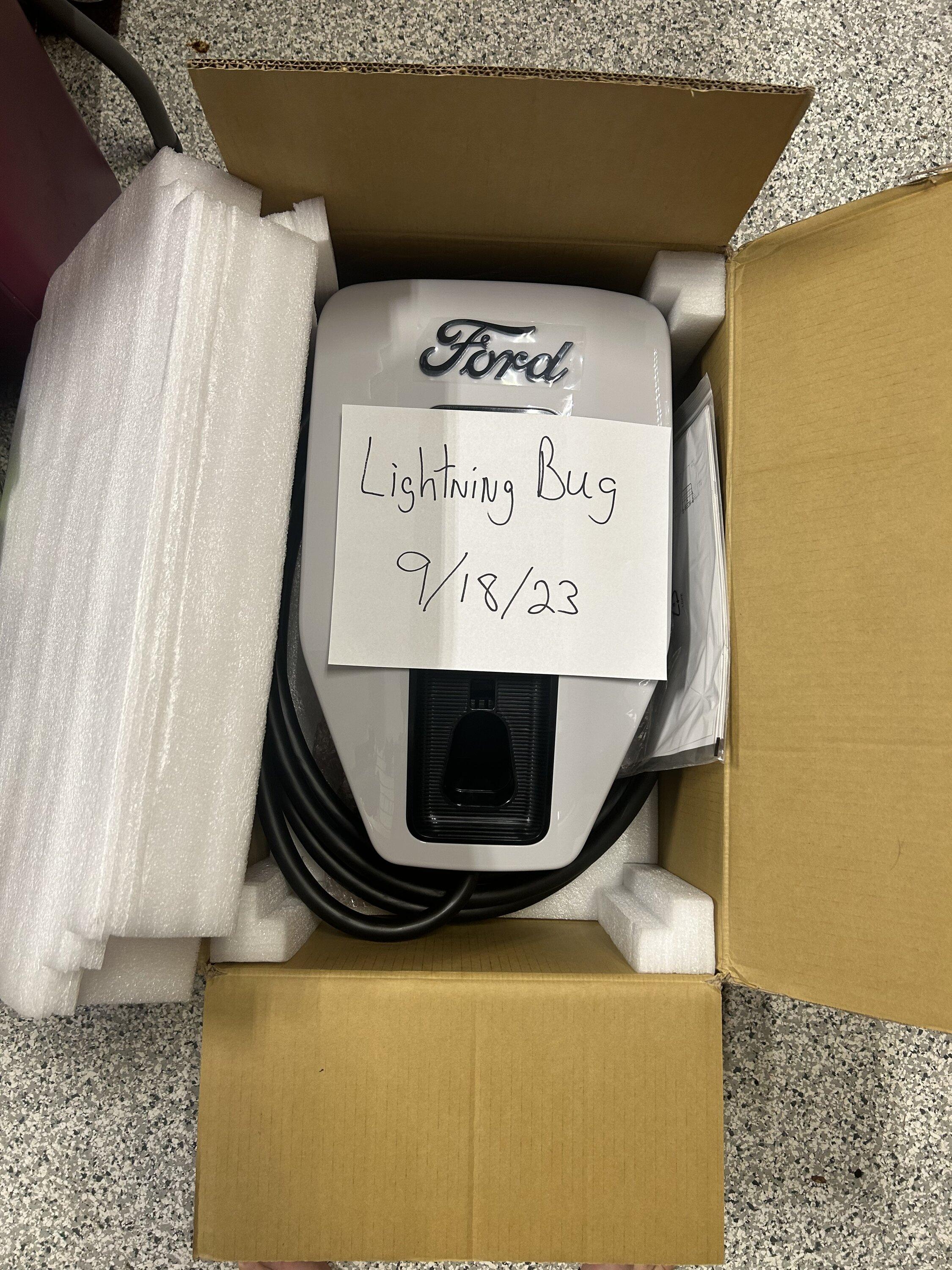 Ford F-150 Lightning Ford Charge Station Pro New In Box (South Florida) IMG_1809