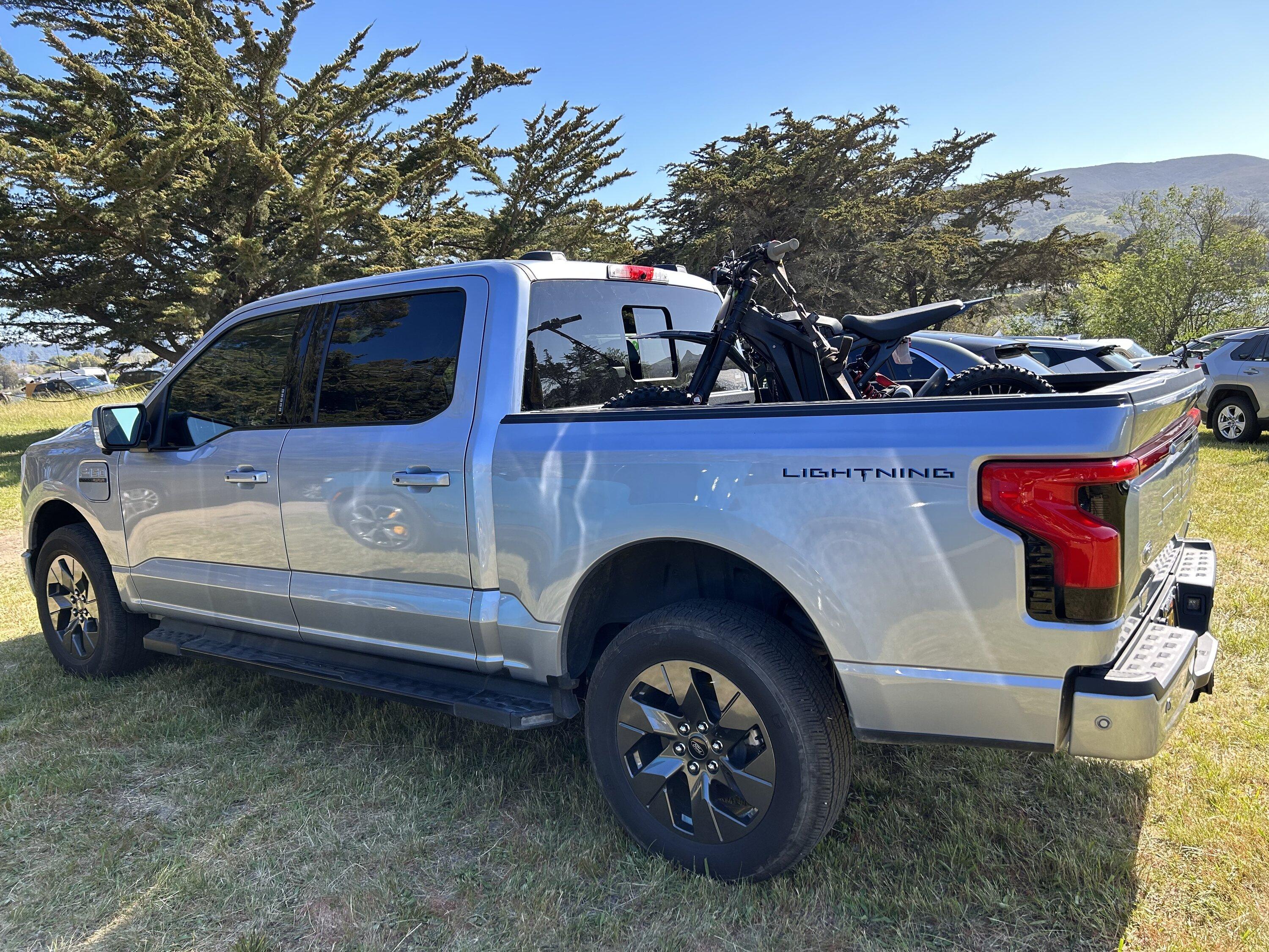 Ford F-150 Lightning Showing my Lightning at Earth Day event, how to disable start? IMG_1810