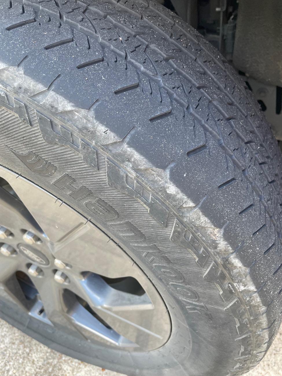 Ford F-150 Lightning OEM Hankook tires IMG_1903