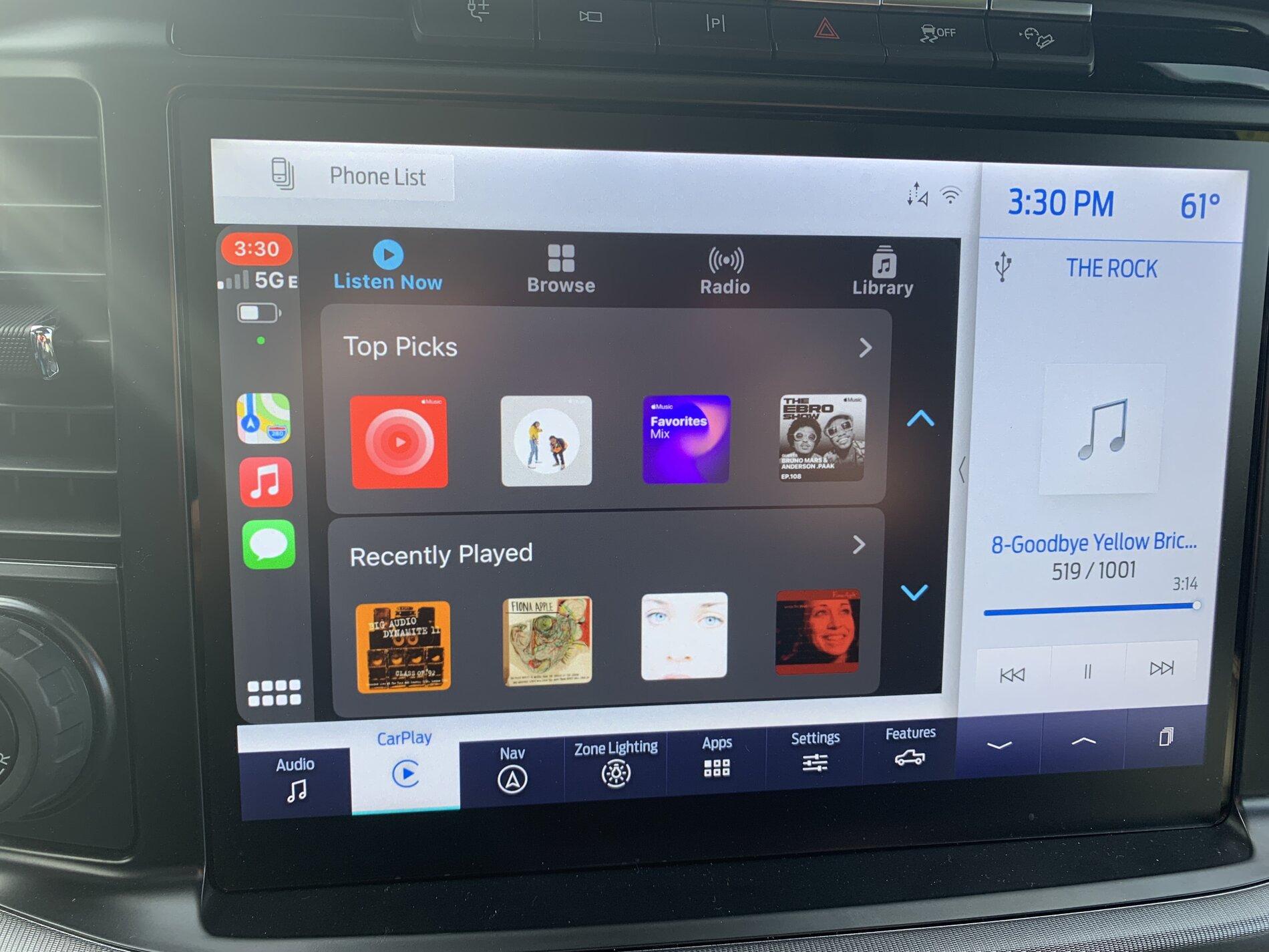 Ford F-150 Lightning Do you run Syn 4 or Apple CarPlay? IMG_1959.JPG