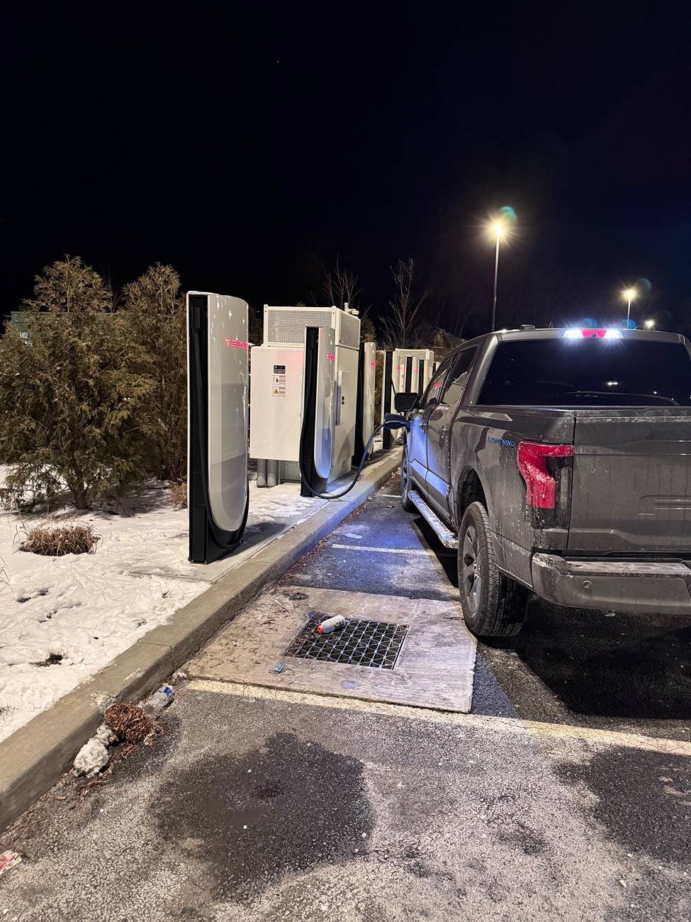 Ford F-150 Lightning Tesla superchargers IMG_1987