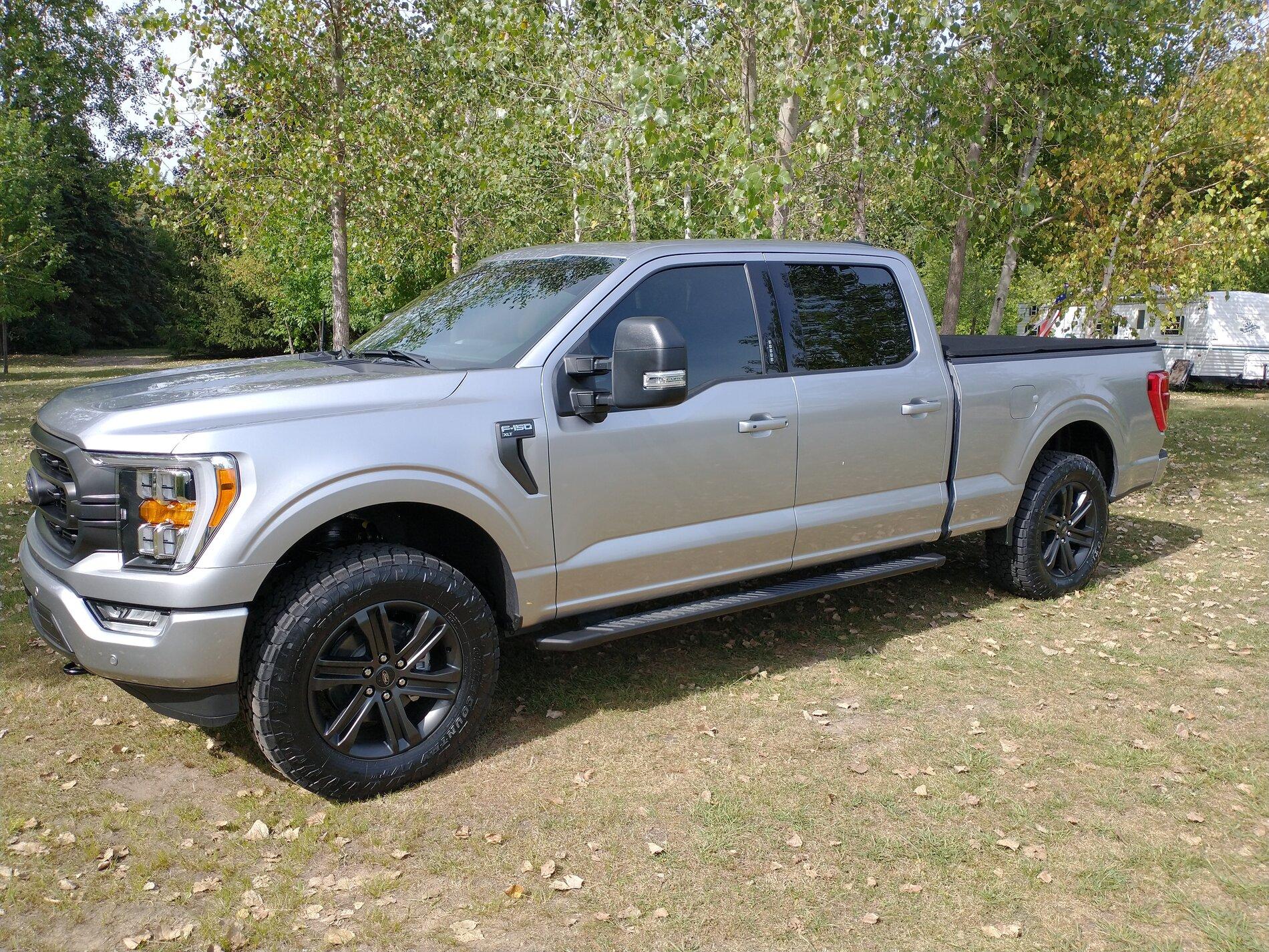 Ford F-150 Lightning Looking for pics of levelled 6.5’ box trucks IMG_20210903_155641246