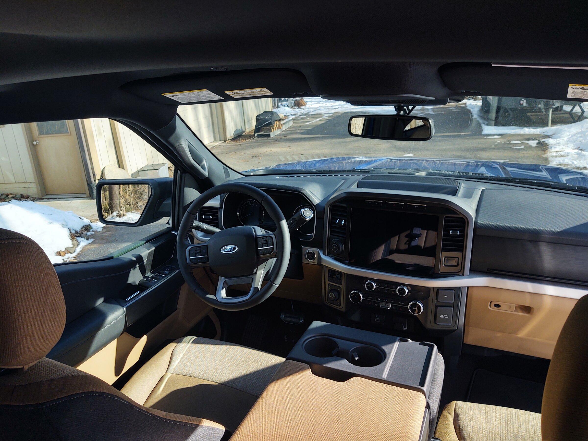 Ford F-150 Lightning Help me choose: Should I buy Tan or black Weathertech floor mats? IMG_20220121_120311162_HDR