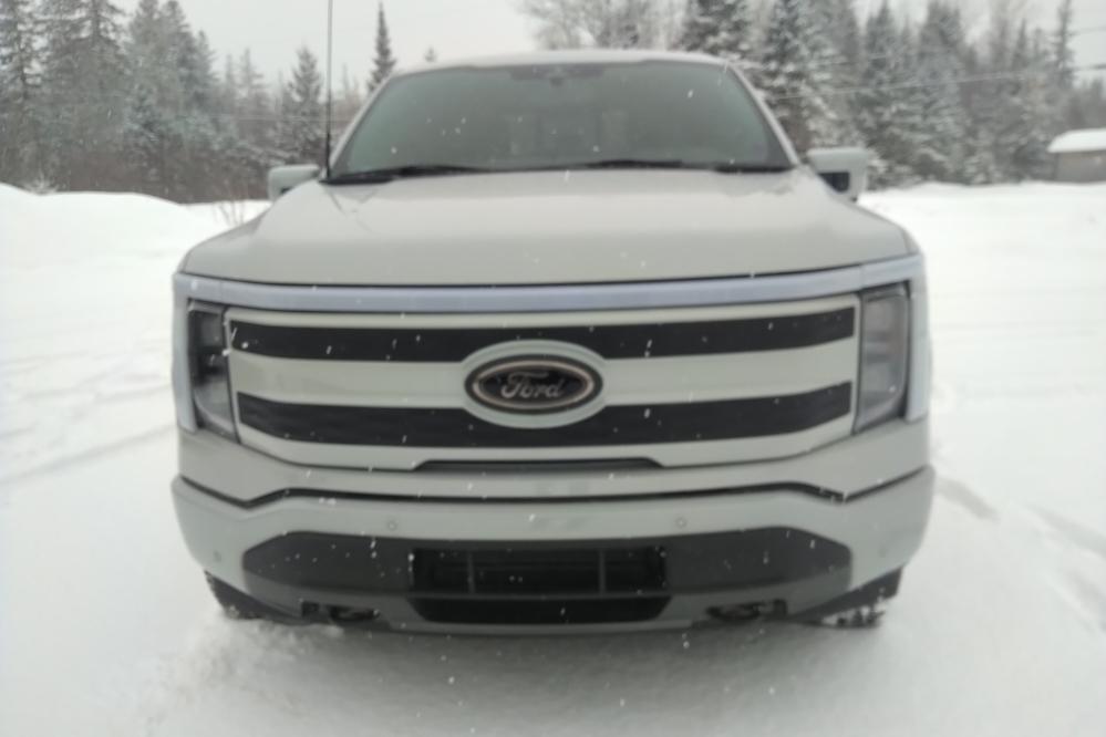 Ford F-150 Lightning Ford sign on front grill IMG_20230301_0953137