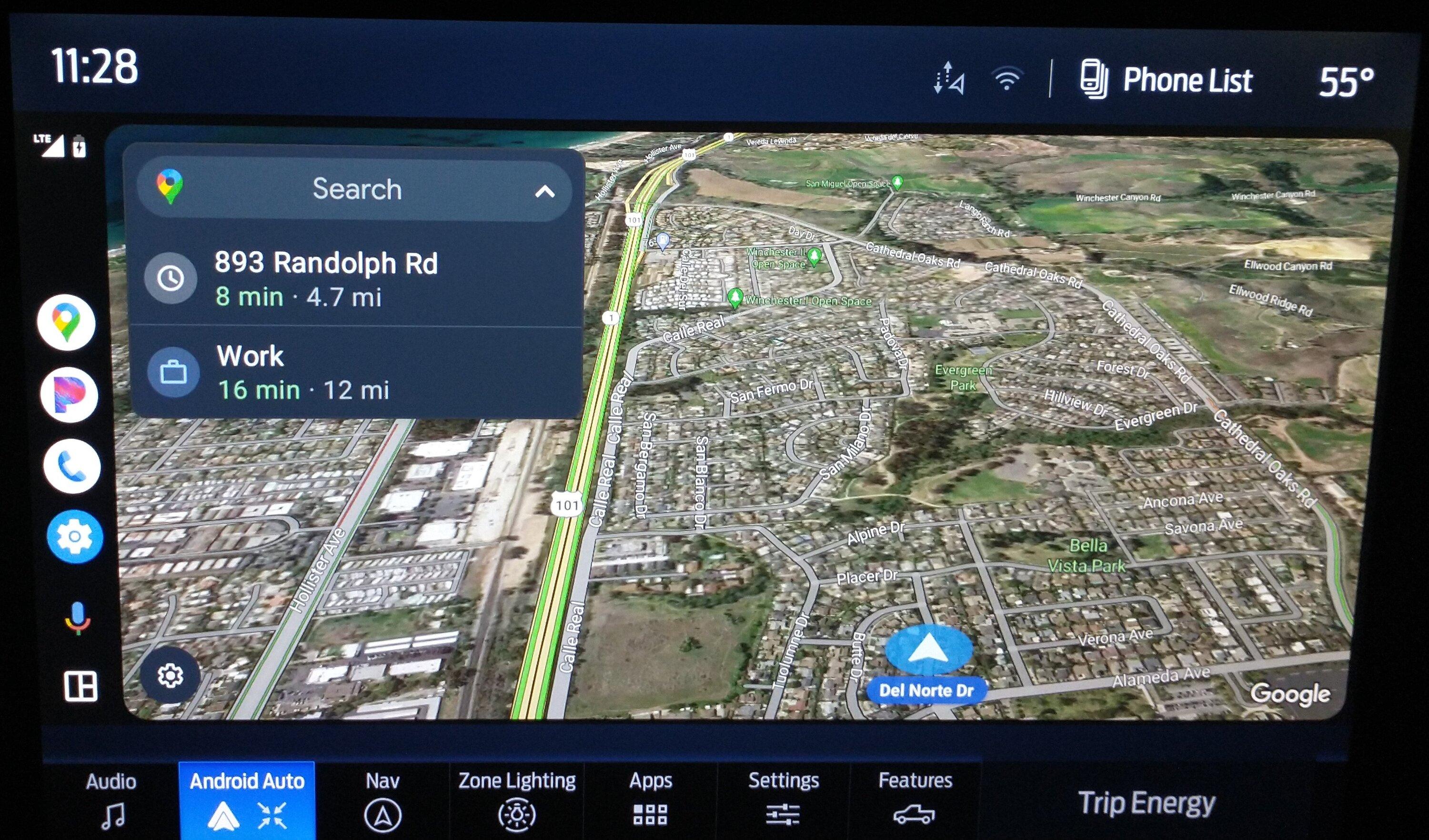 How to get FullScreen Android Auto i have the latest 4.1.1 Update  Ford  Lightning Forum For F-150 Lightning EV Pickup: News, Owners, Discussions,  Community
