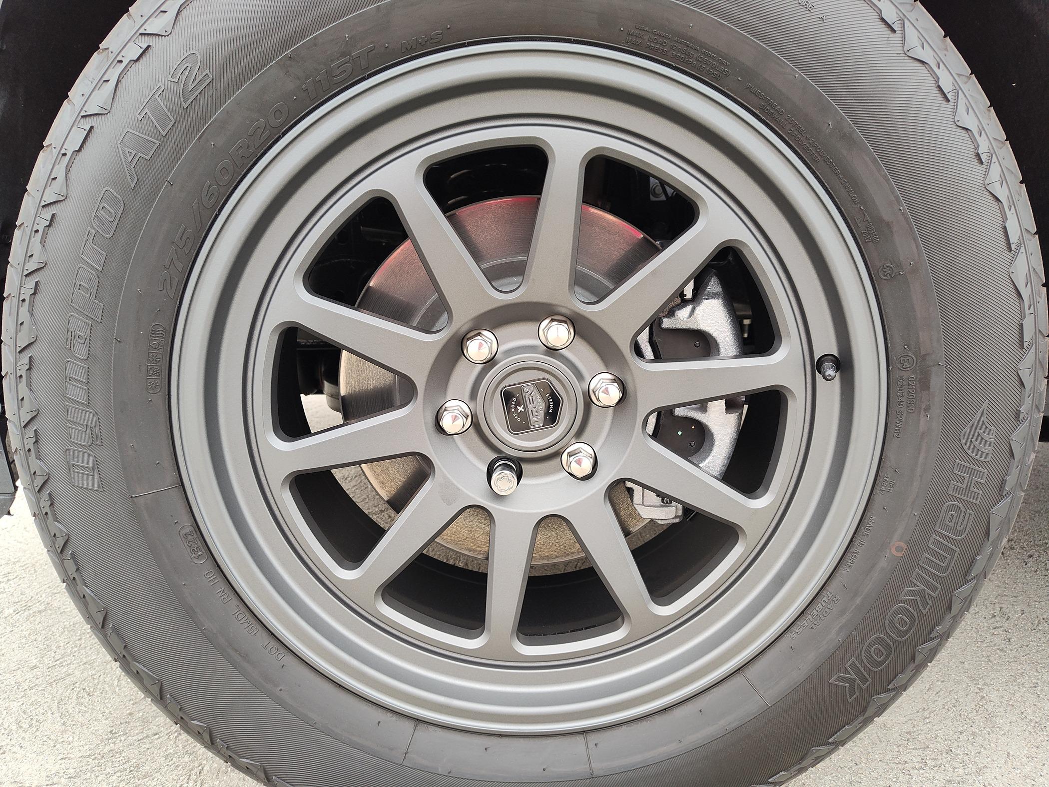 Ford F-150 Lightning Trex wheels IMG_20240531_091855382