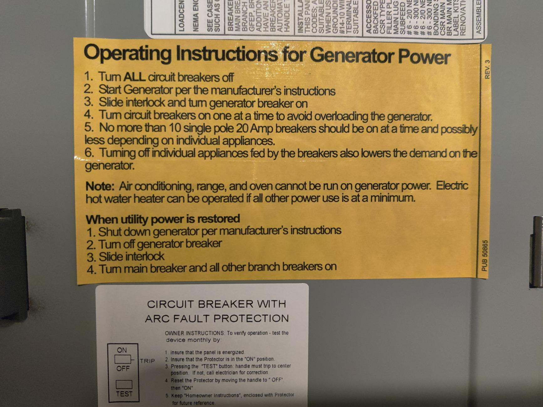 Ford F-150 Lightning Working Pro Power using Generator Lockout Kit to Feed the Whole Panel IMG_20240809_142556