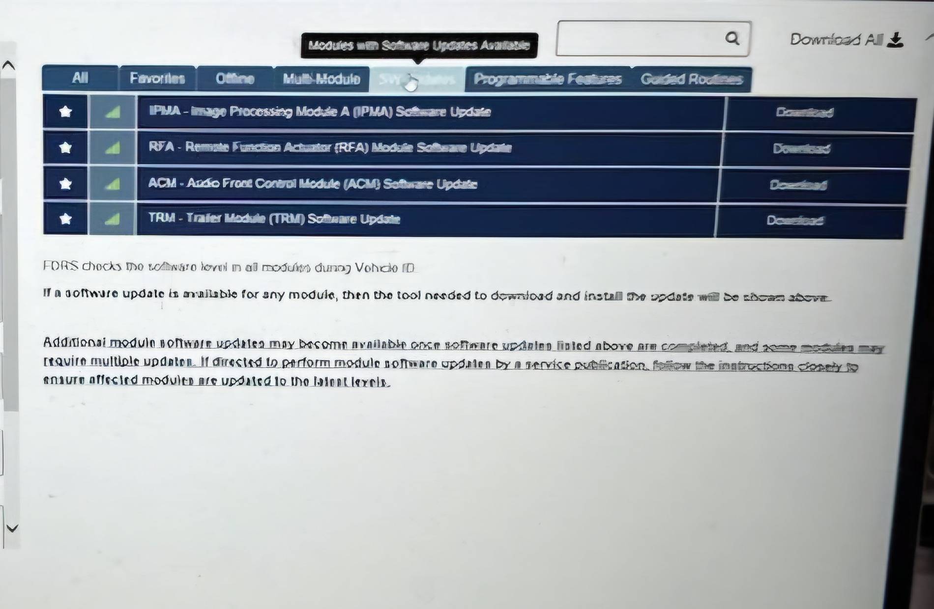 Ford F-150 Lightning Lightning Software Updates using FDRS IMG_20241209_185408