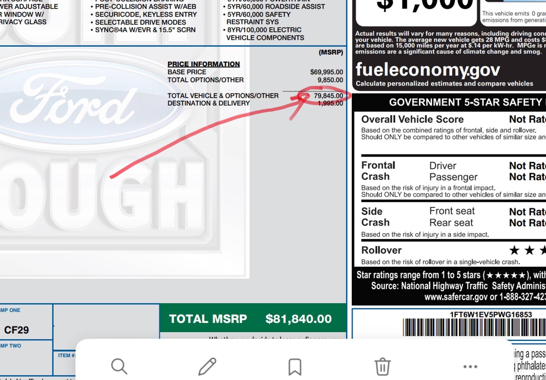 Ford F-150 Lightning Does X-plan affect Federal EV rebate eligibility? IMG_2038