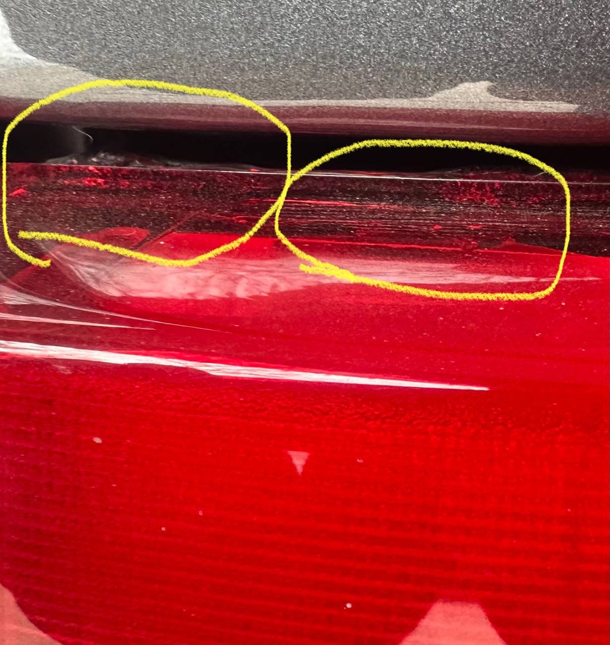 Ford F-150 Lightning Tail light deformation? IMG_2125