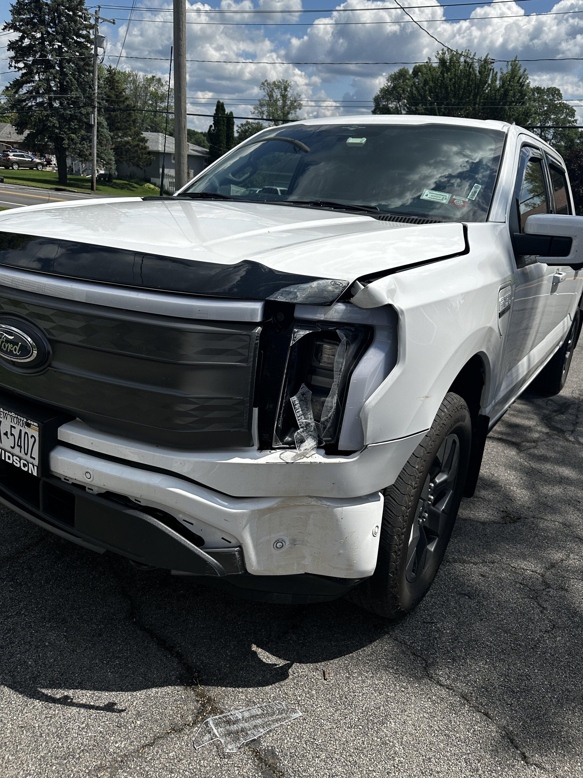 Ford F-150 Lightning Parts availability for collision repair (Fender bender in Lariat ER) IMG_2149